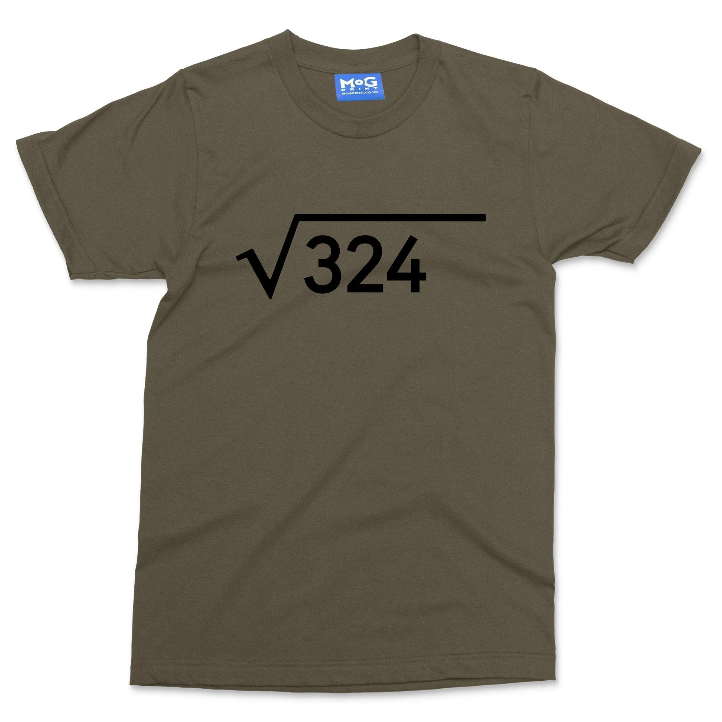 18th Birthday T-shirt Funny Maths Square Root 18 Years Old Celebration Gift Tee - Image 6