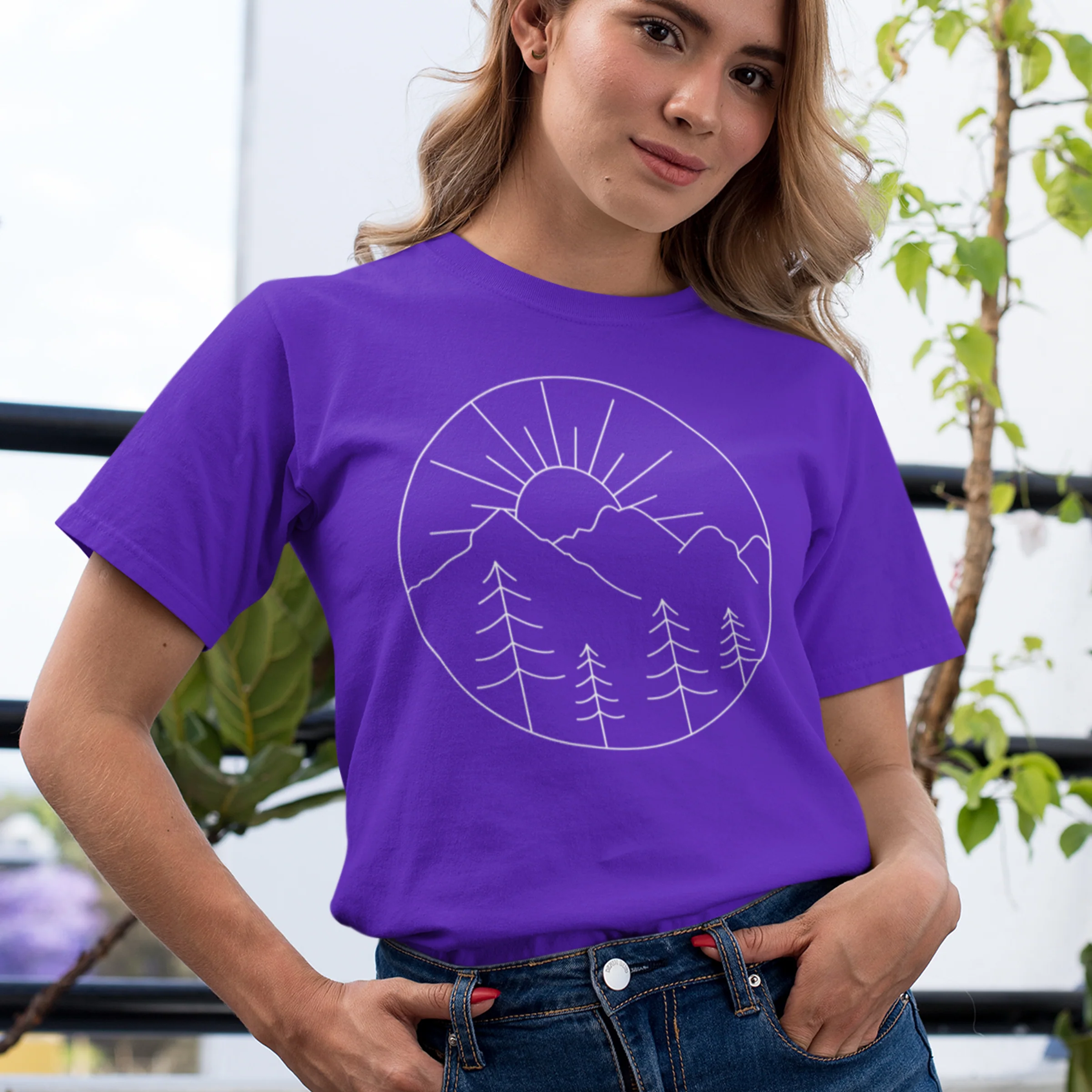 Adventure T-shirt Fun Camping Vacation Holiday Traveling Gift Mountain Hiker Tee - Image 3