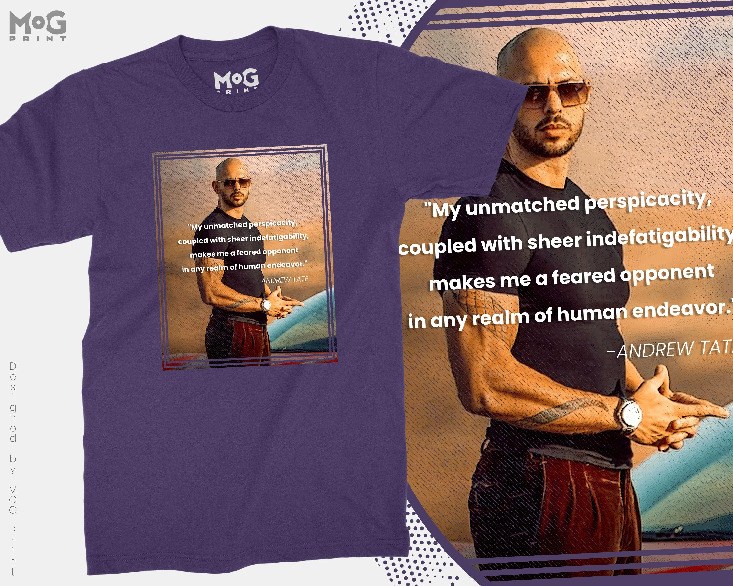 Andrew Tate T-Shirt Andrew Cobra Hustler Tate Top G T-shirt Tate's Confidential Wisdom Quote Andrew Tate Matrix Viral Legend Top G Man Shirt - Image 4