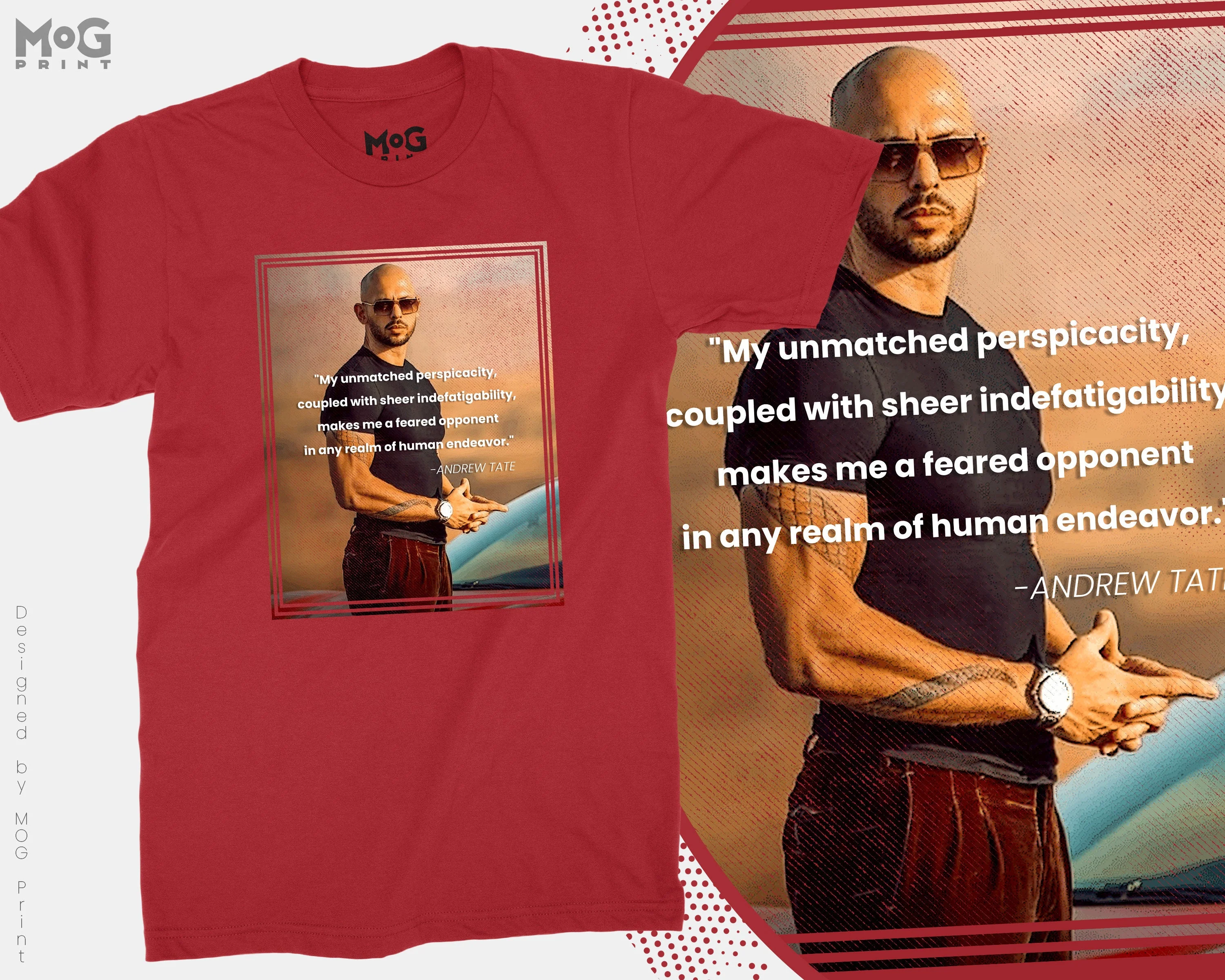 Andrew Tate T-Shirt Andrew Cobra Hustler Tate Top G T-shirt Tate's Confidential Wisdom Quote Andrew Tate Matrix Viral Legend Top G Man Shirt - Image 5