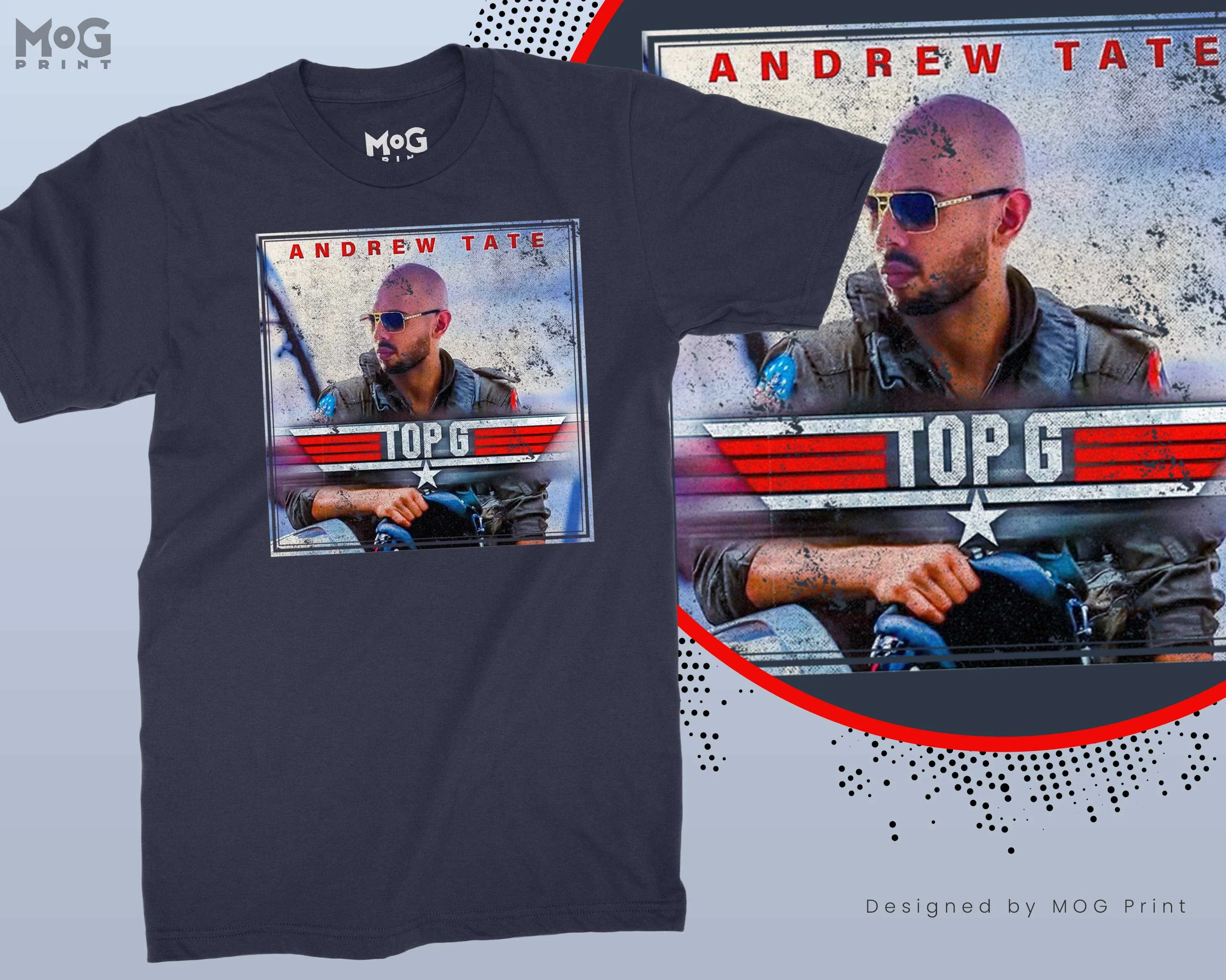 Andrew Tate T-Shirt, Top G, Andrew Tate Hustlers University T-shirt Tatespeech Hustlers University Andrew Tate Confidential Top G Shirt - Image 3