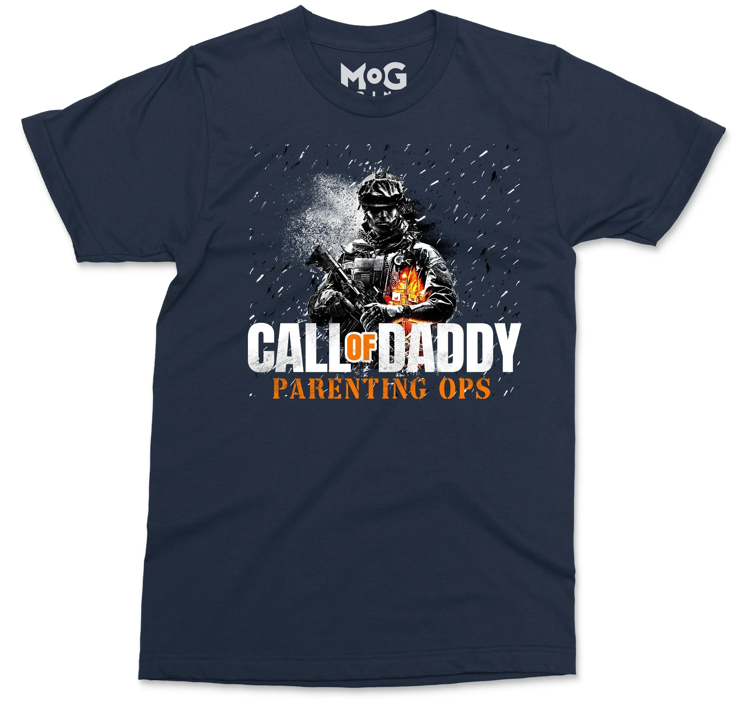 Call of Daddy T-shirt, Funny FPS Video Game Top For Gamer Dad, Parenting Cool Soldier Dad Father's Day Gift Idea For Grandad Daddy - Image 3