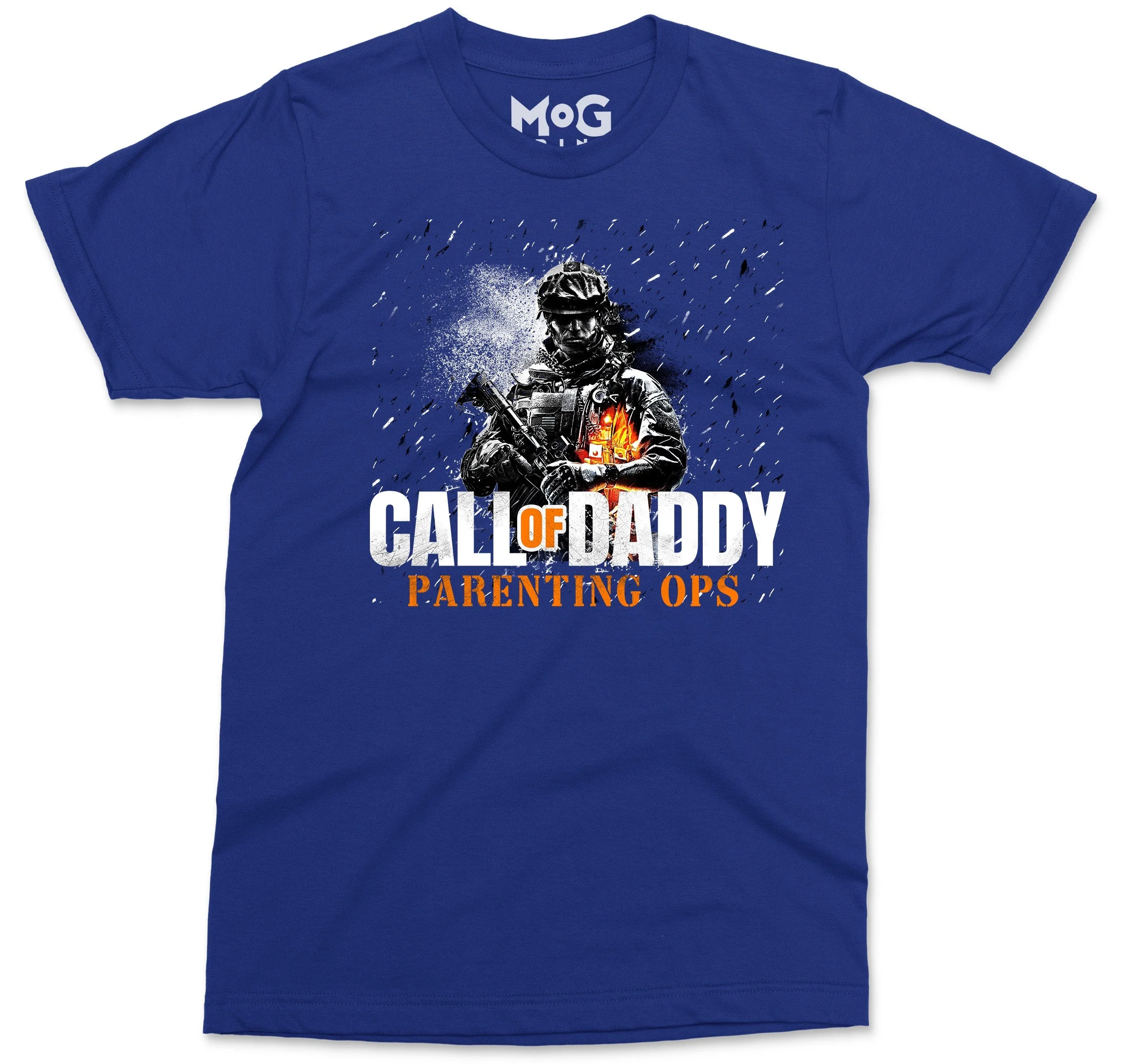 Call of Daddy T-shirt, Funny FPS Video Game Top For Gamer Dad, Parenting Cool Soldier Dad Father's Day Gift Idea For Grandad Daddy - Image 4