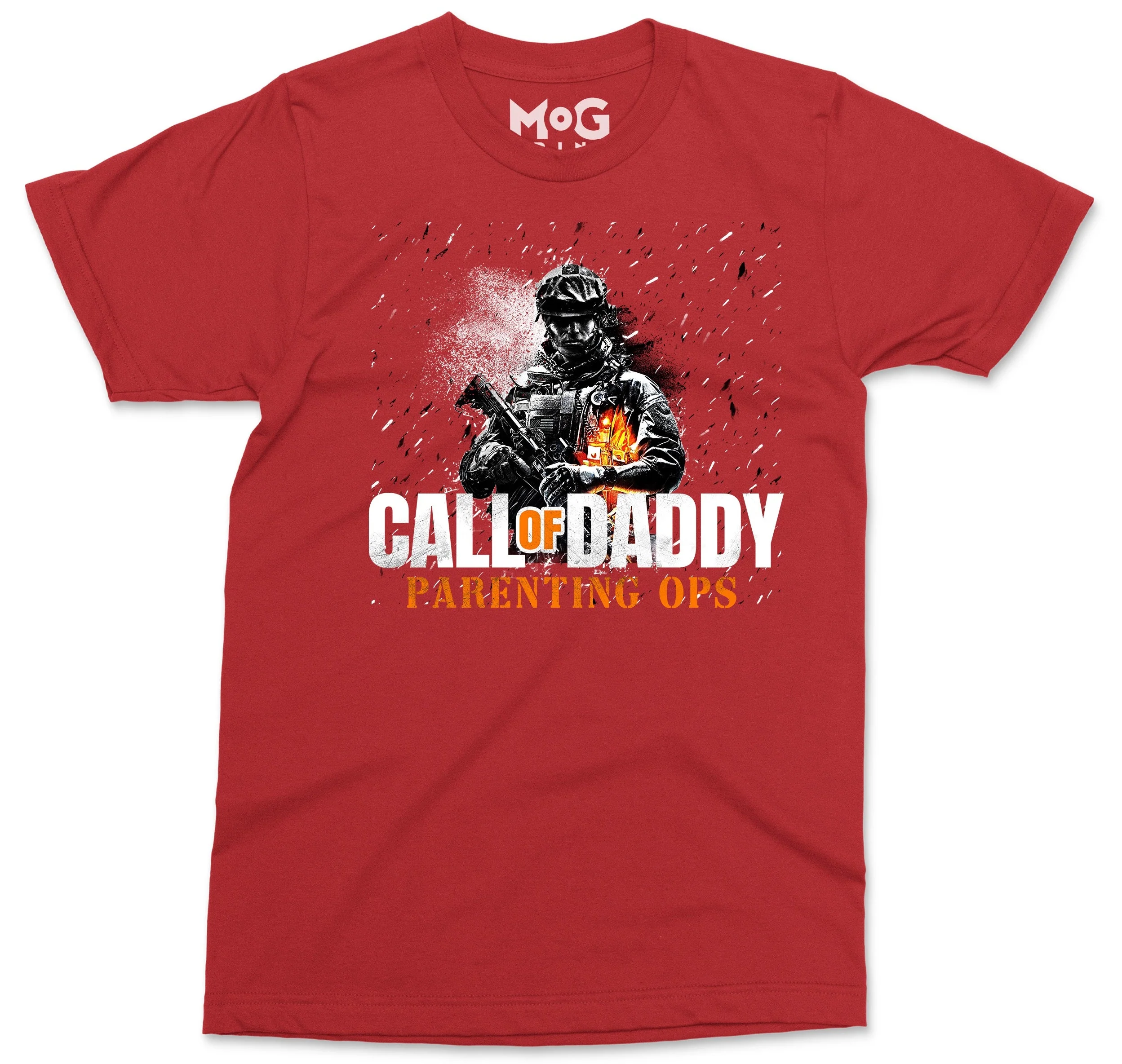 Call of Daddy T-shirt, Funny FPS Video Game Top For Gamer Dad, Parenting Cool Soldier Dad Father's Day Gift Idea For Grandad Daddy - Image 5