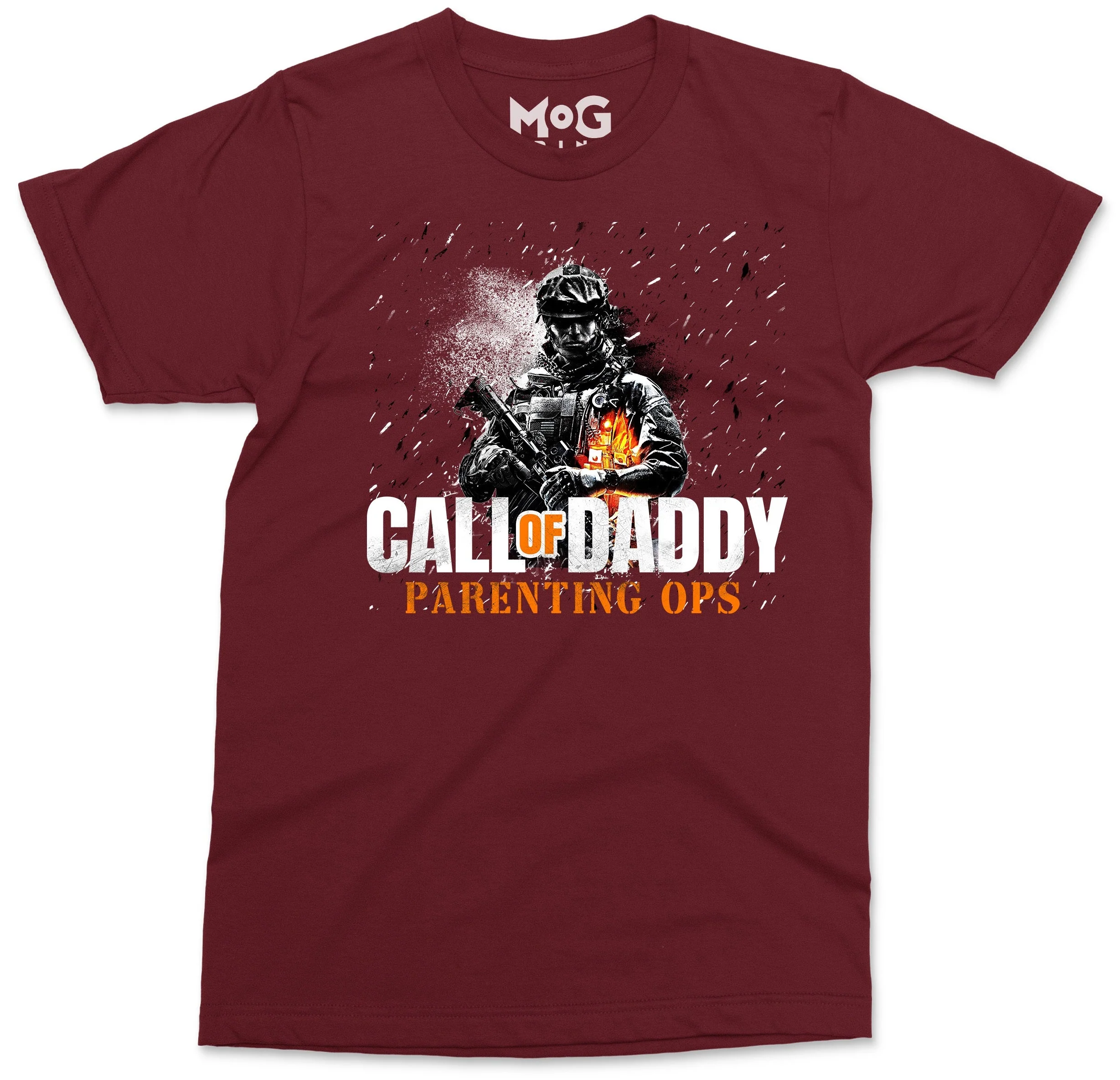 Call of Daddy T-shirt, Funny FPS Video Game Top For Gamer Dad, Parenting Cool Soldier Dad Father's Day Gift Idea For Grandad Daddy - Image 6