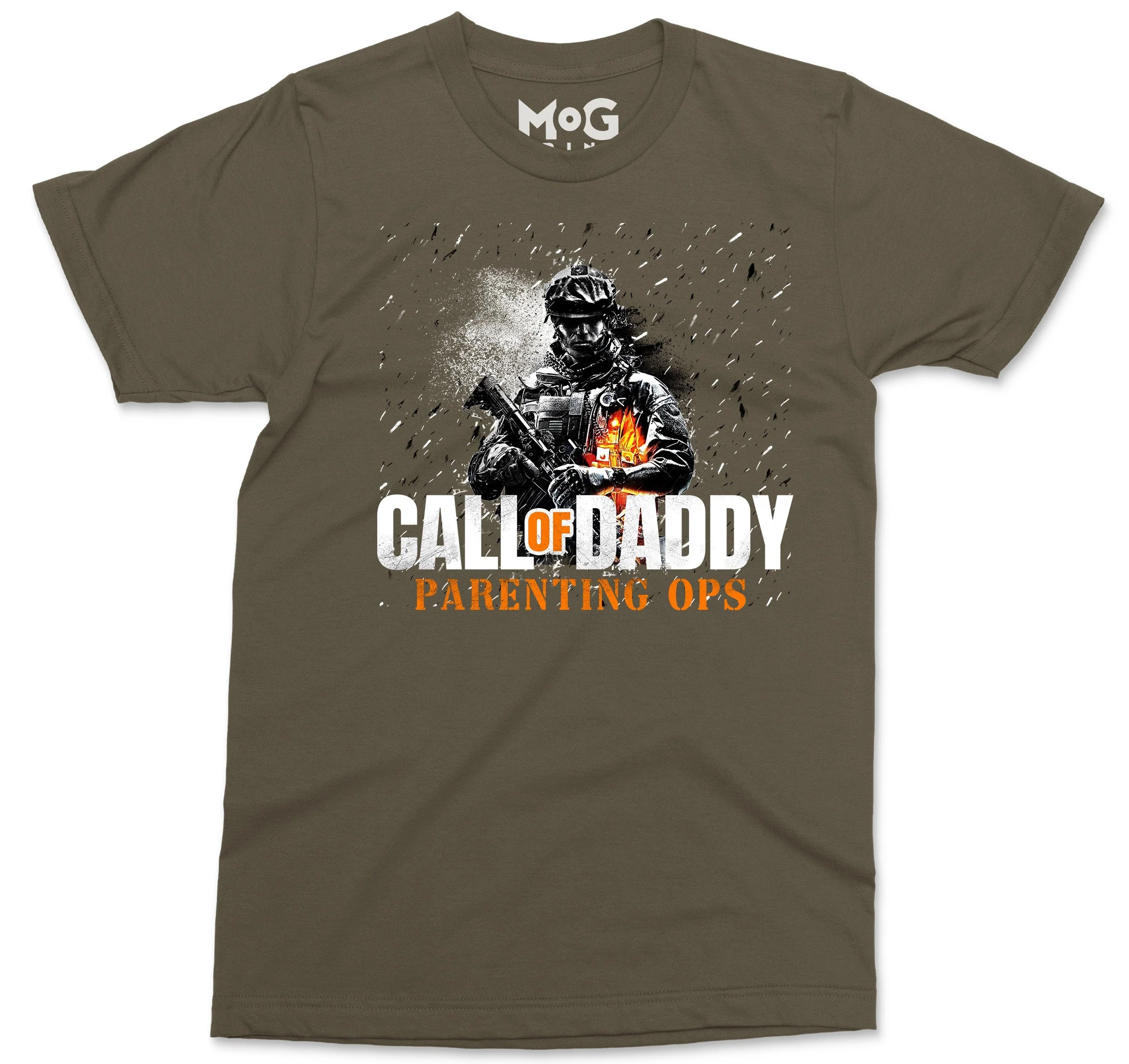 Call of Daddy T-shirt, Funny FPS Video Game Top For Gamer Dad, Parenting Cool Soldier Dad Father's Day Gift Idea For Grandad Daddy - Image 7