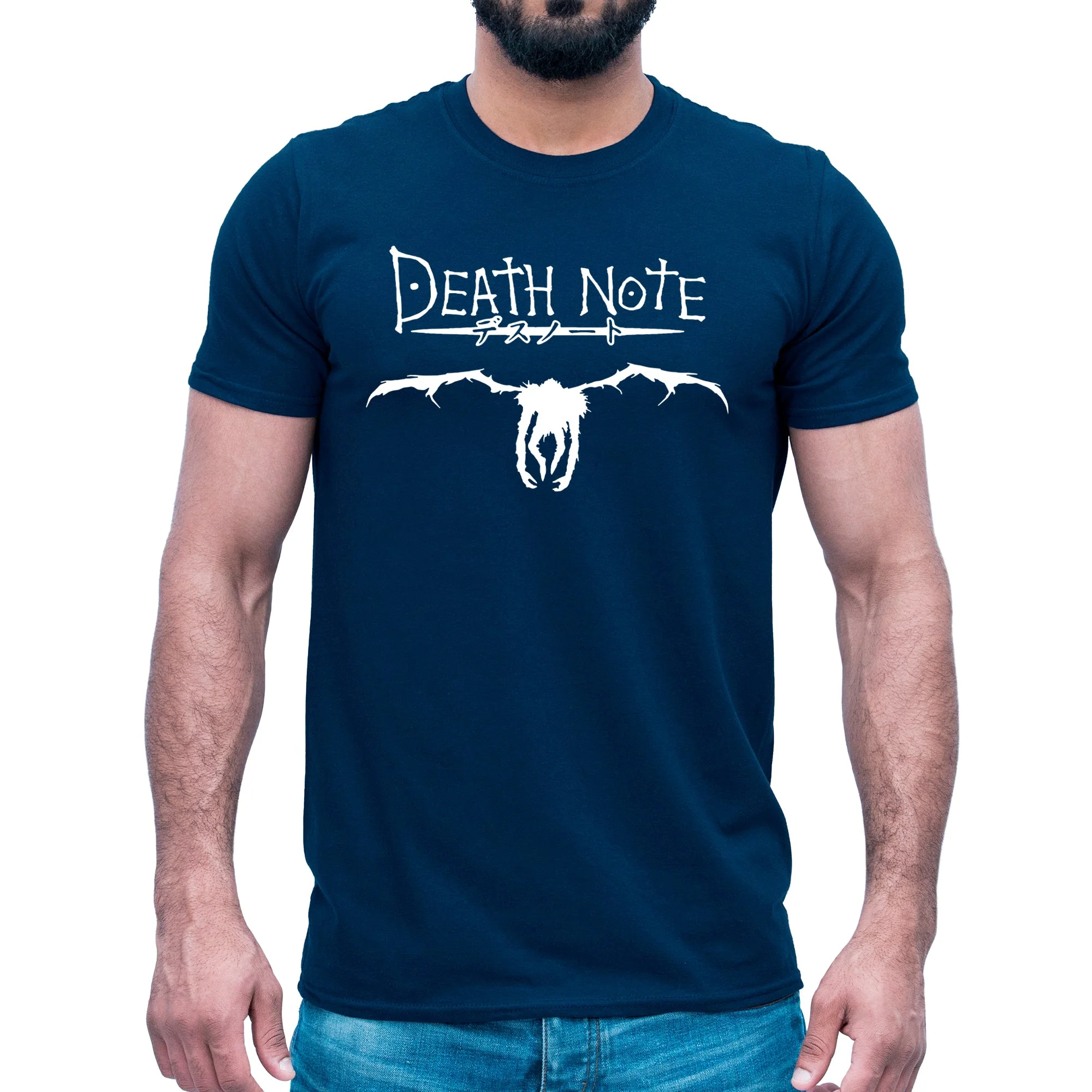 Death Note Ryuk Shinigami T-shirt Death God L Kira Light Anime Shirt Japan Manga Tee - Image 3