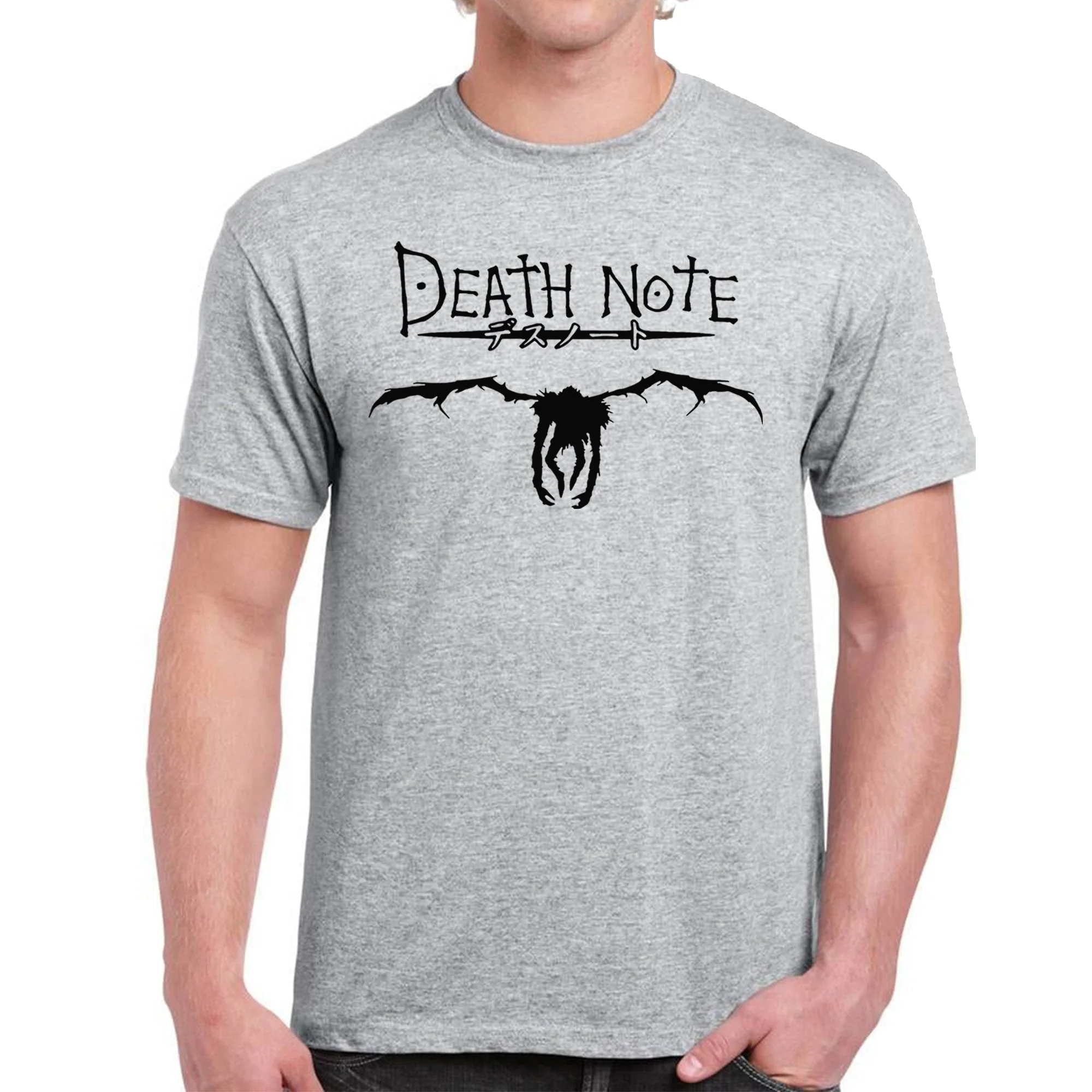 Death Note Ryuk Shinigami T-shirt Death God L Kira Light Anime Shirt Japan Manga Tee - Image 4