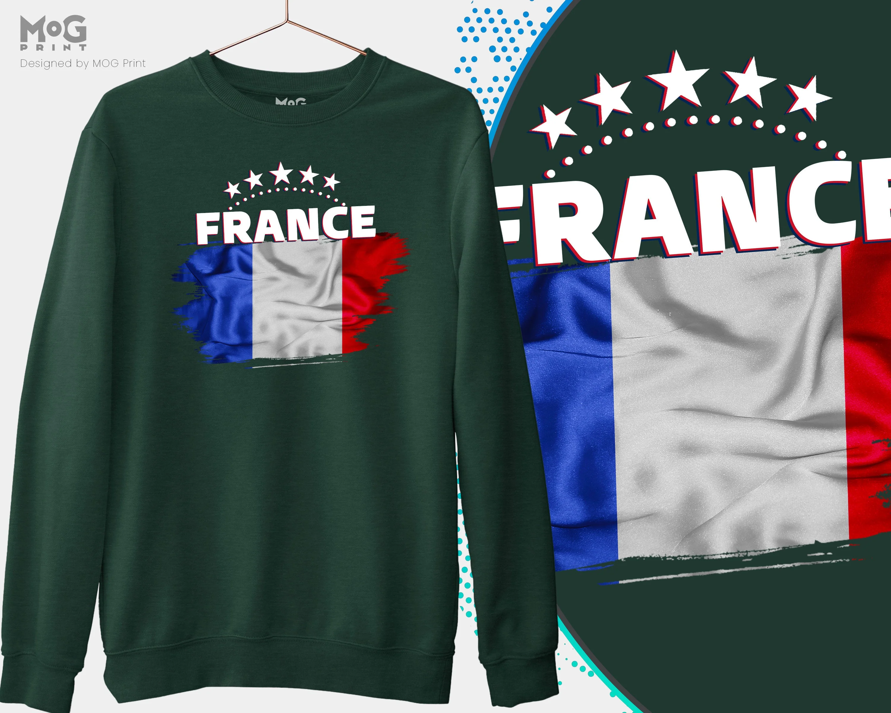 France Coupe du Monde WorId Cup Football Jumper, France Football Sweat Shirt WorId Cup France Football Cup Tee French Les Bleus Flag Jumper - Image 2