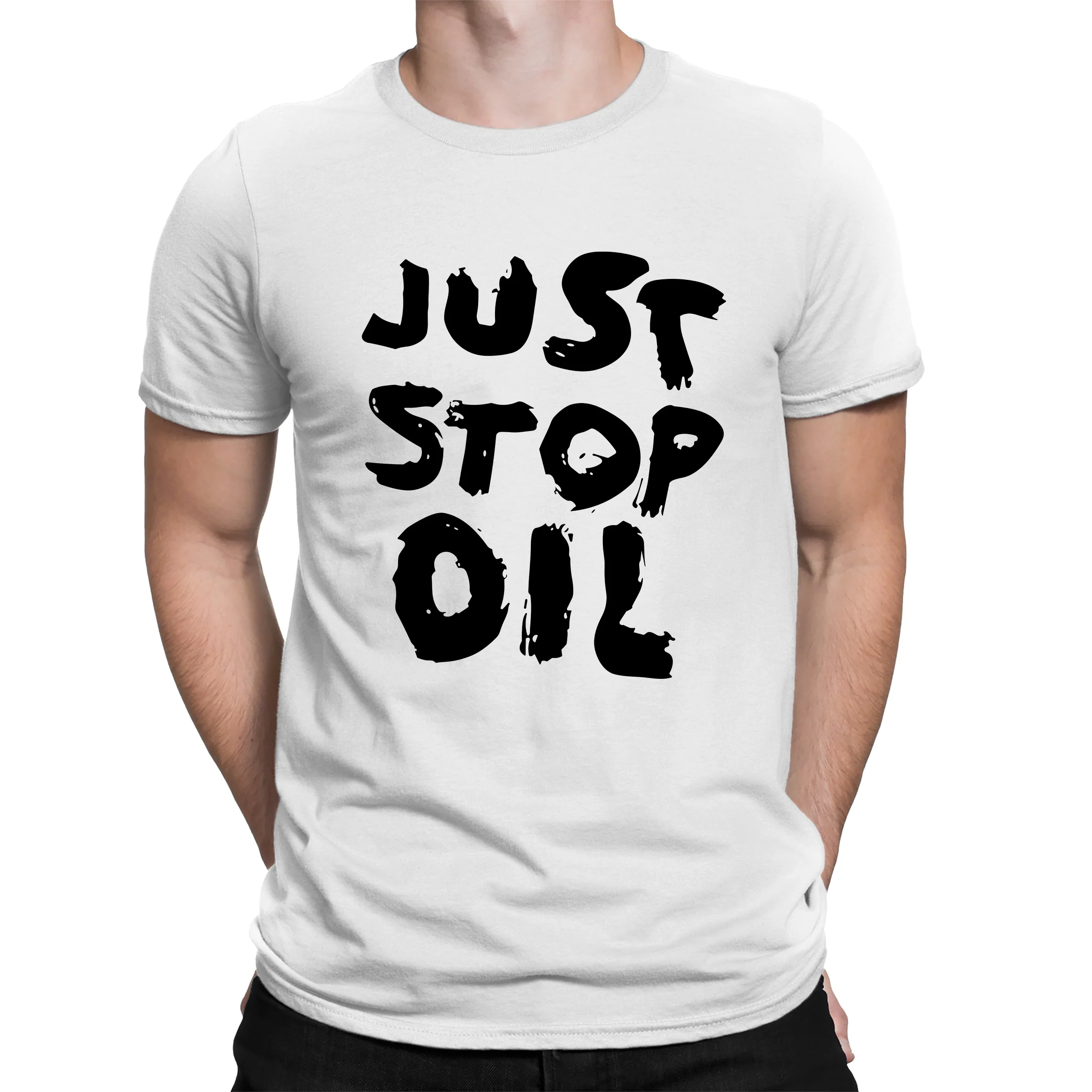 Just Stop Oil T-shirt Environmental Save Earth Activist Protest March Gift Tee - Image 4