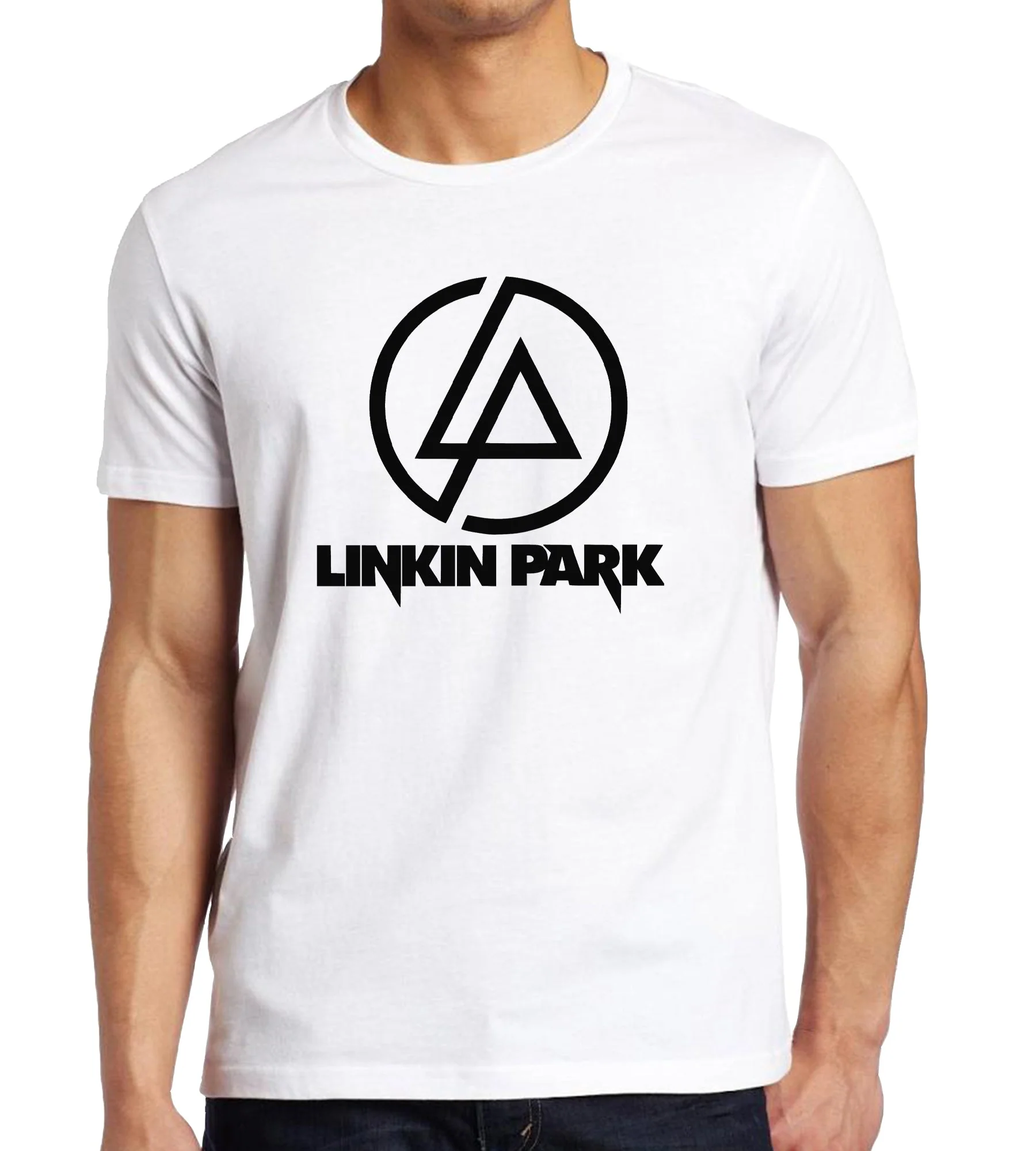 Linkin Park Inspired Logo T-shirt Music Concert Festival Rock Band Lover - Unisex Tee - Image 2
