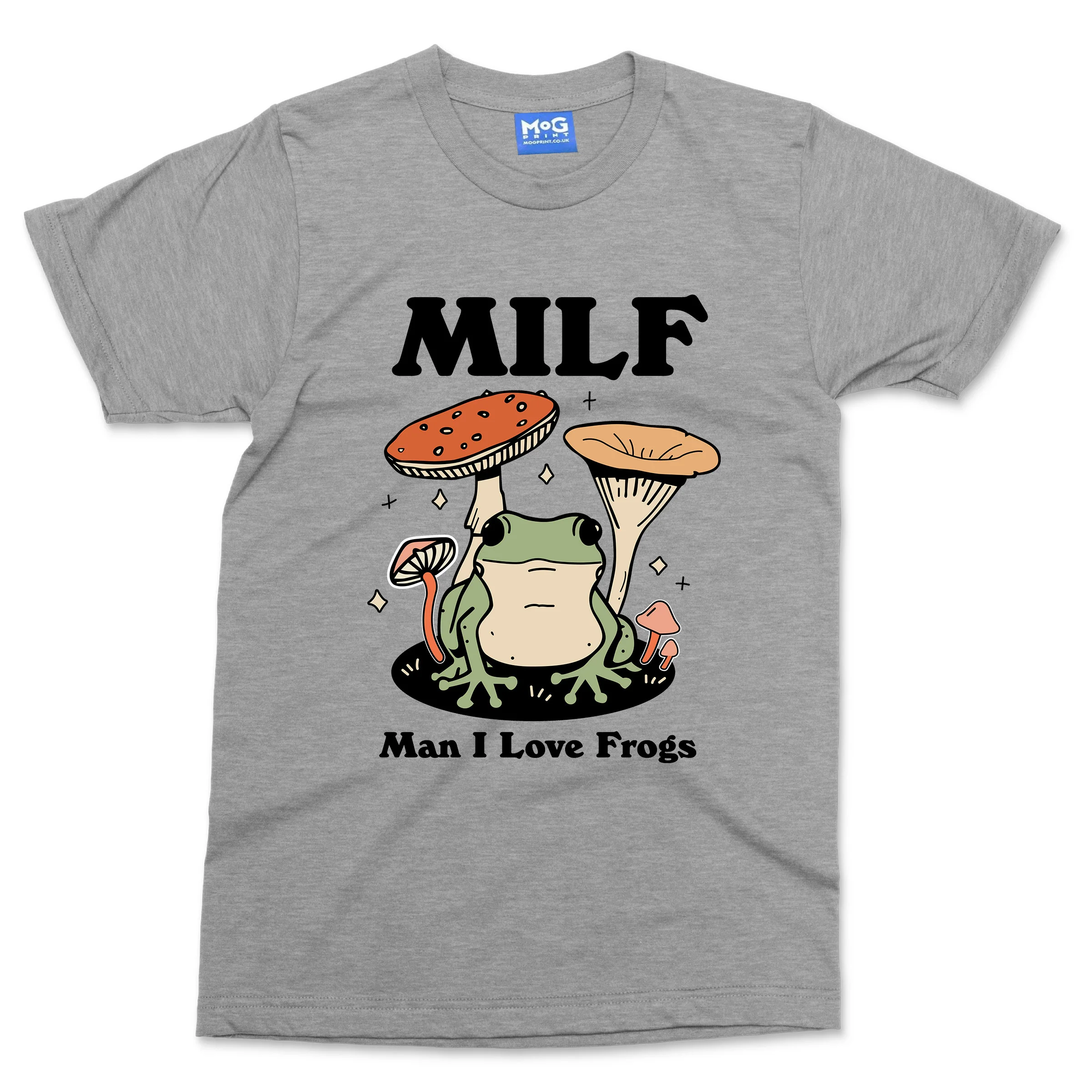 MILF T-shirt Funny Man I Love Frogs Joke Party Festival Rave Gift Top Frog Tee - Image 4