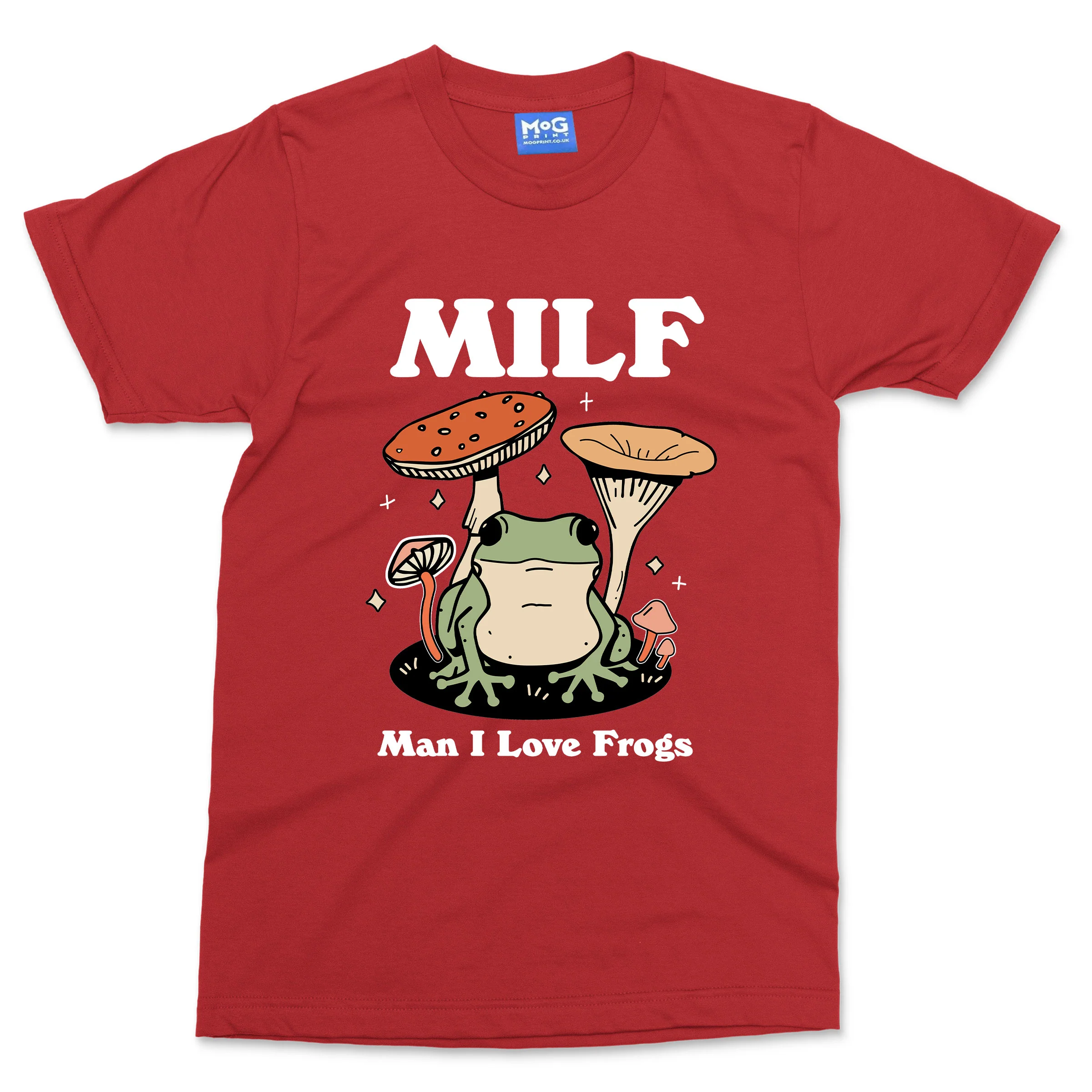 MILF T-shirt Funny Man I Love Frogs Joke Party Festival Rave Gift Top Frog Tee - Image 5