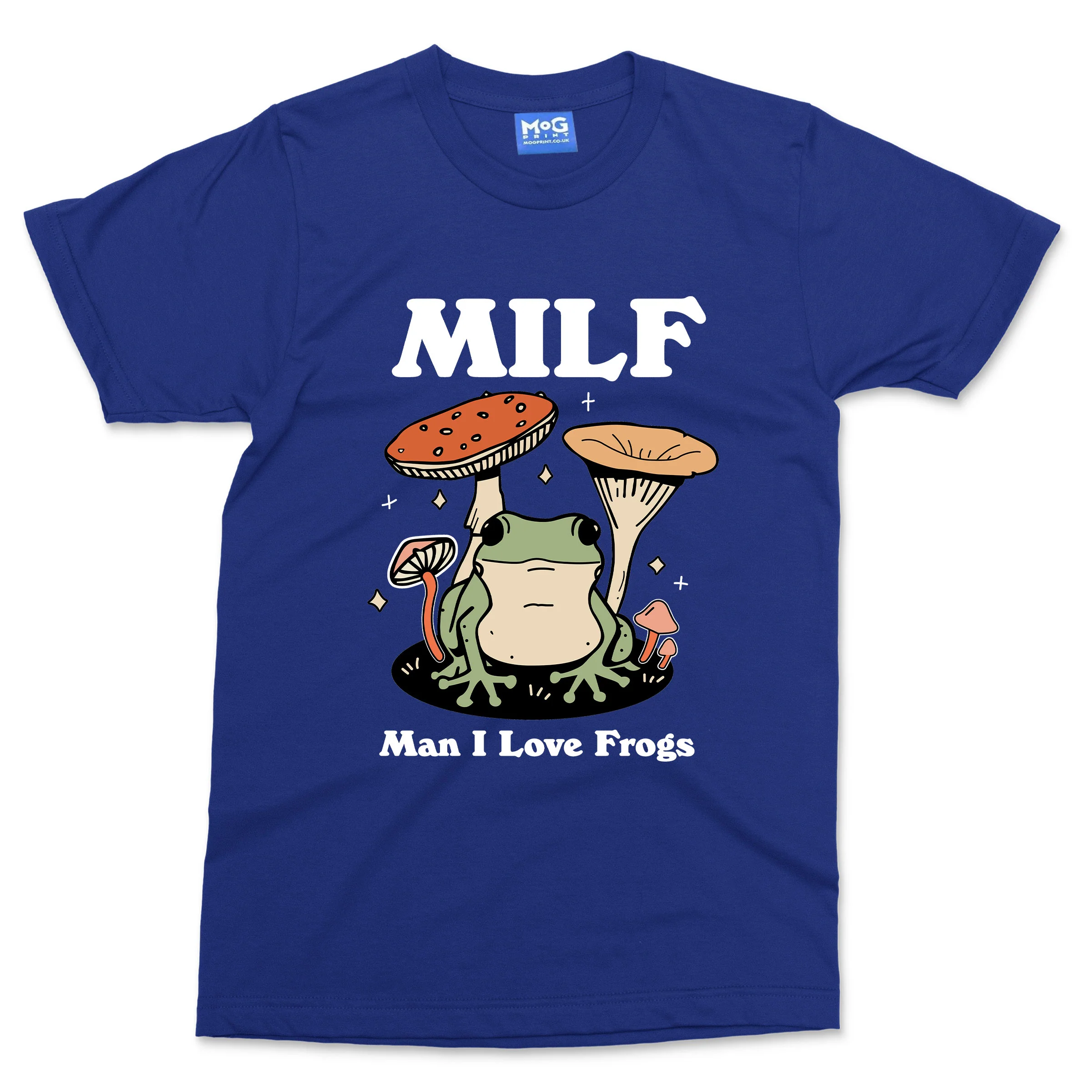 MILF T-shirt Funny Man I Love Frogs Joke Party Festival Rave Gift Top Frog Tee - Image 6