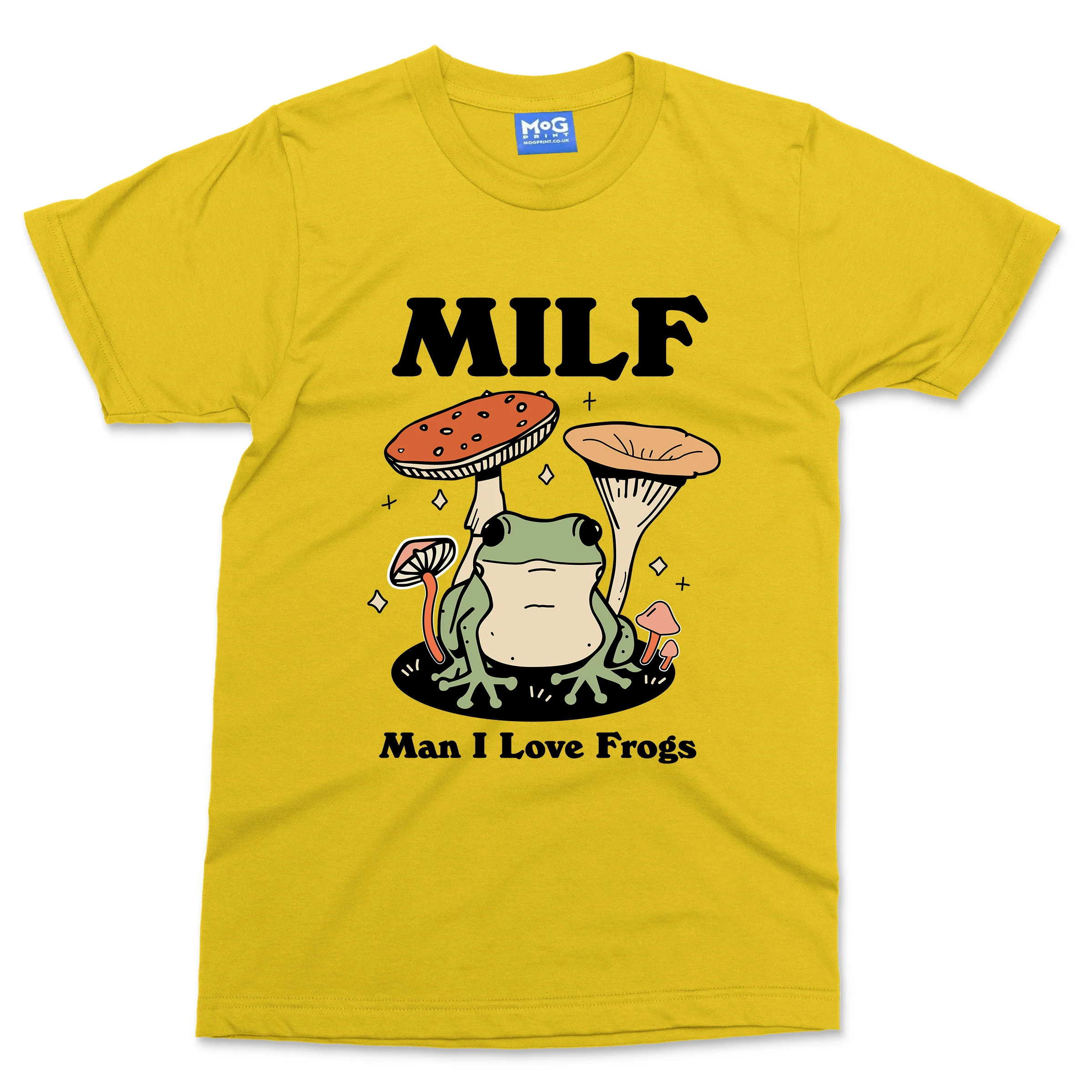 MILF T-shirt Funny Man I Love Frogs Joke Party Festival Rave Gift Top Frog Tee - Image 7