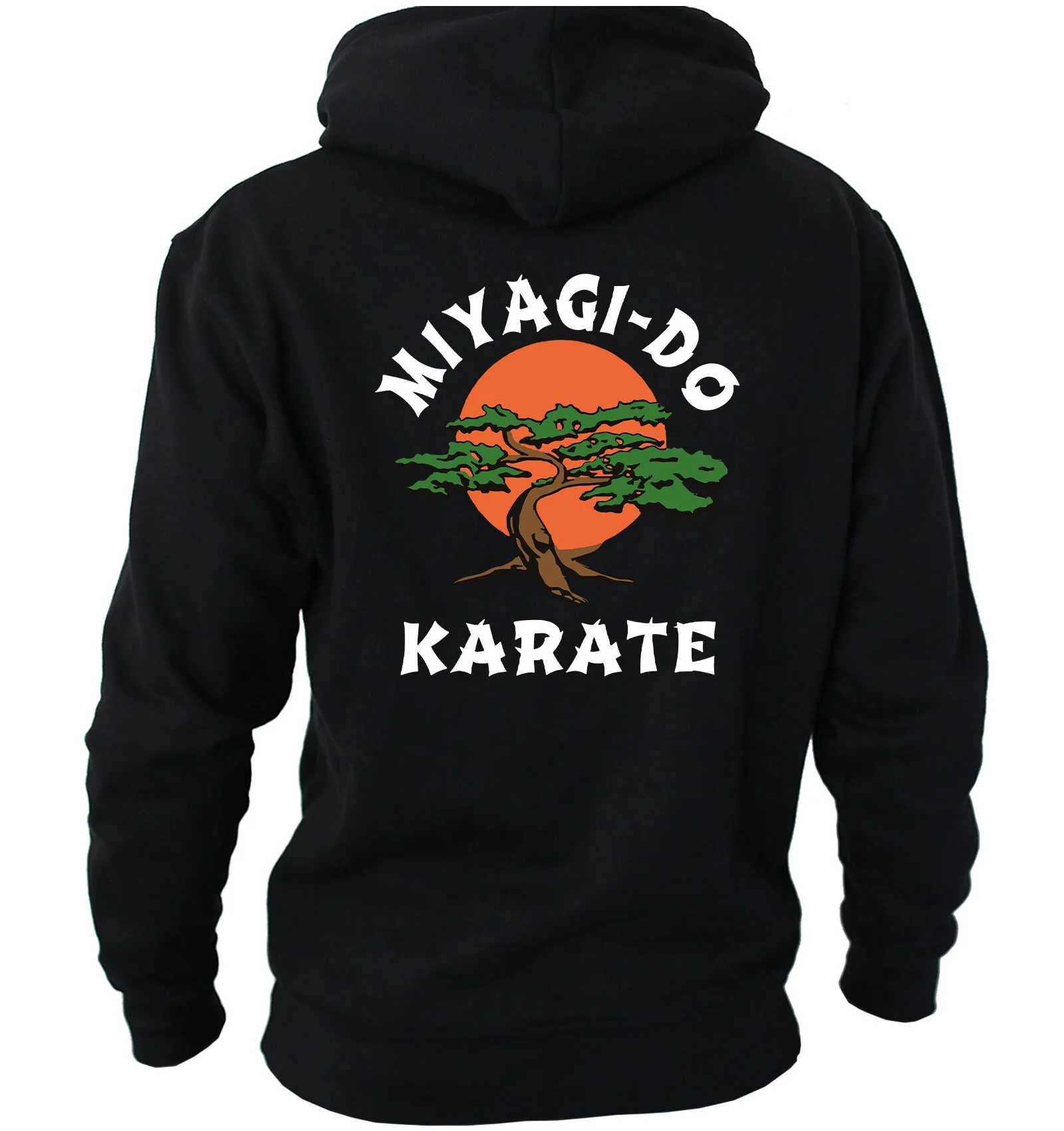 Miyagi-DO Karate Zip Hoodie, Cobra Kai Inspired Hoody, Cobra Kai Gifts, Retro Mr Miyagi Dojo, Martial Arts Karate, Zipped Jumper Unisex - Image 3