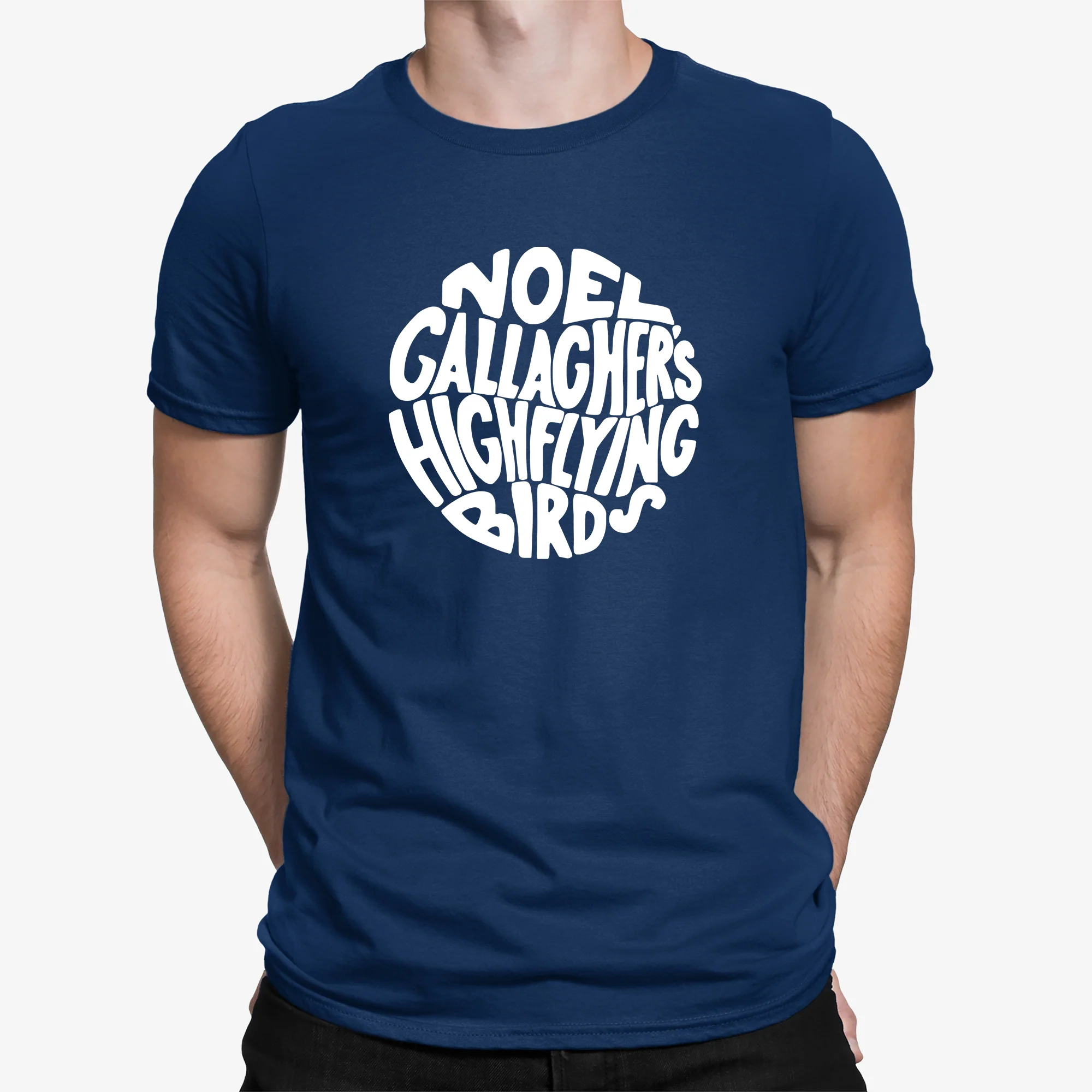 Noel Gallager Inspired T-shirt Retro Classic Music Rock Band Tee Festival Rave Top - Image 2