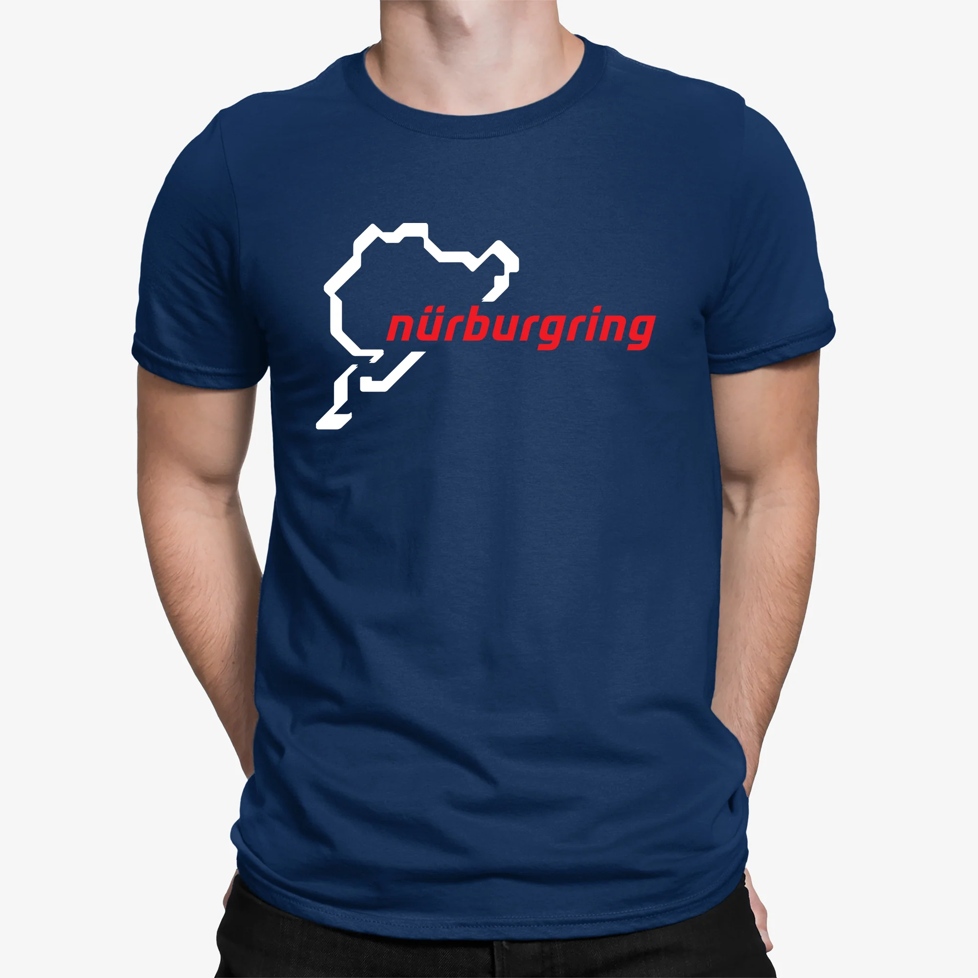 Nurburgring Race Track T-shirt Formula 1 Racer Enthusiast F1 Racing Apparel - Image 3
