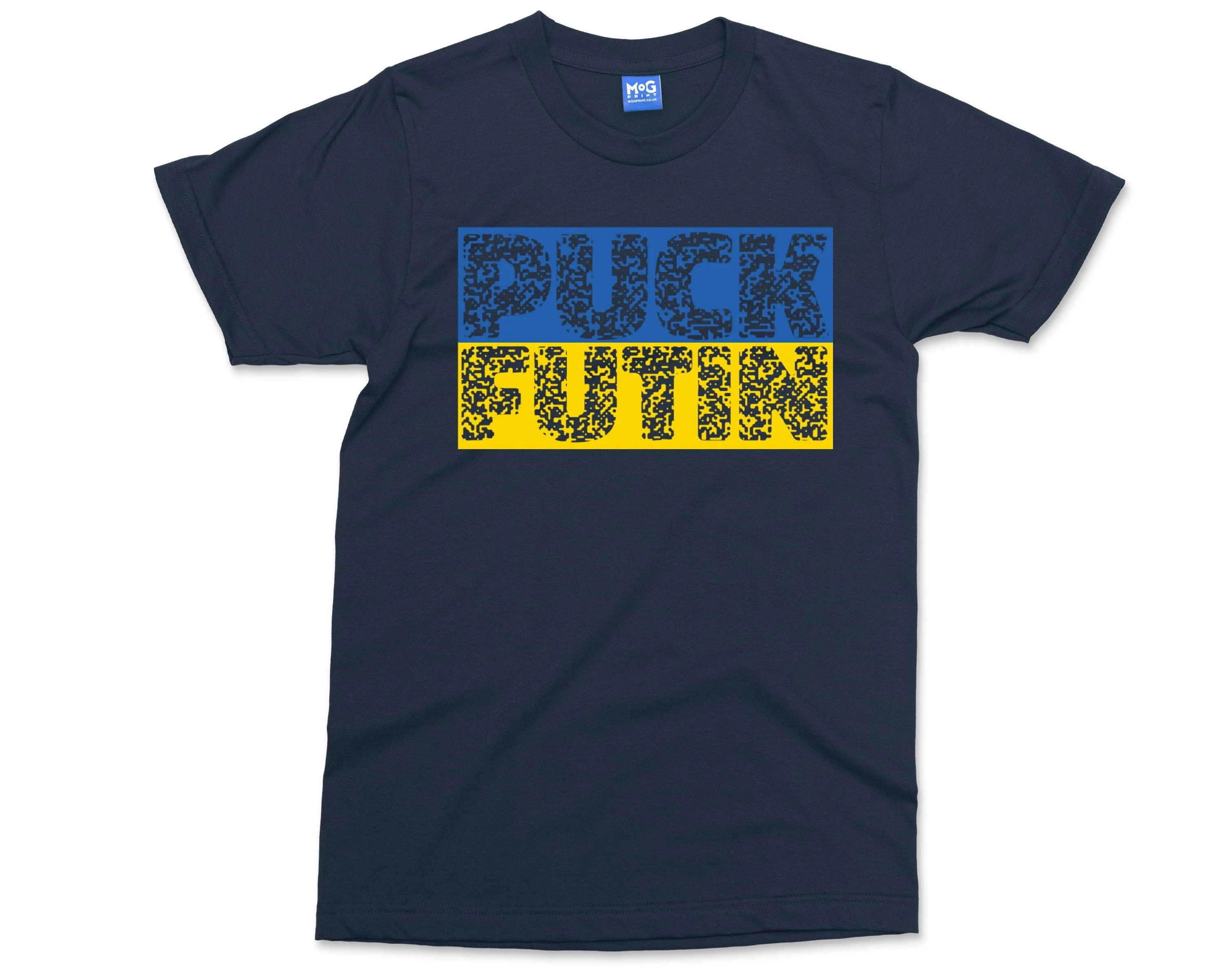 PUCK FUTIN Ukraine T-shirt, Ukraine Flag Colours, Ukrainian Heritage, Anti War Protest, Ukraine Gifts for Men Women, UKRAINE Shirt - Image 3