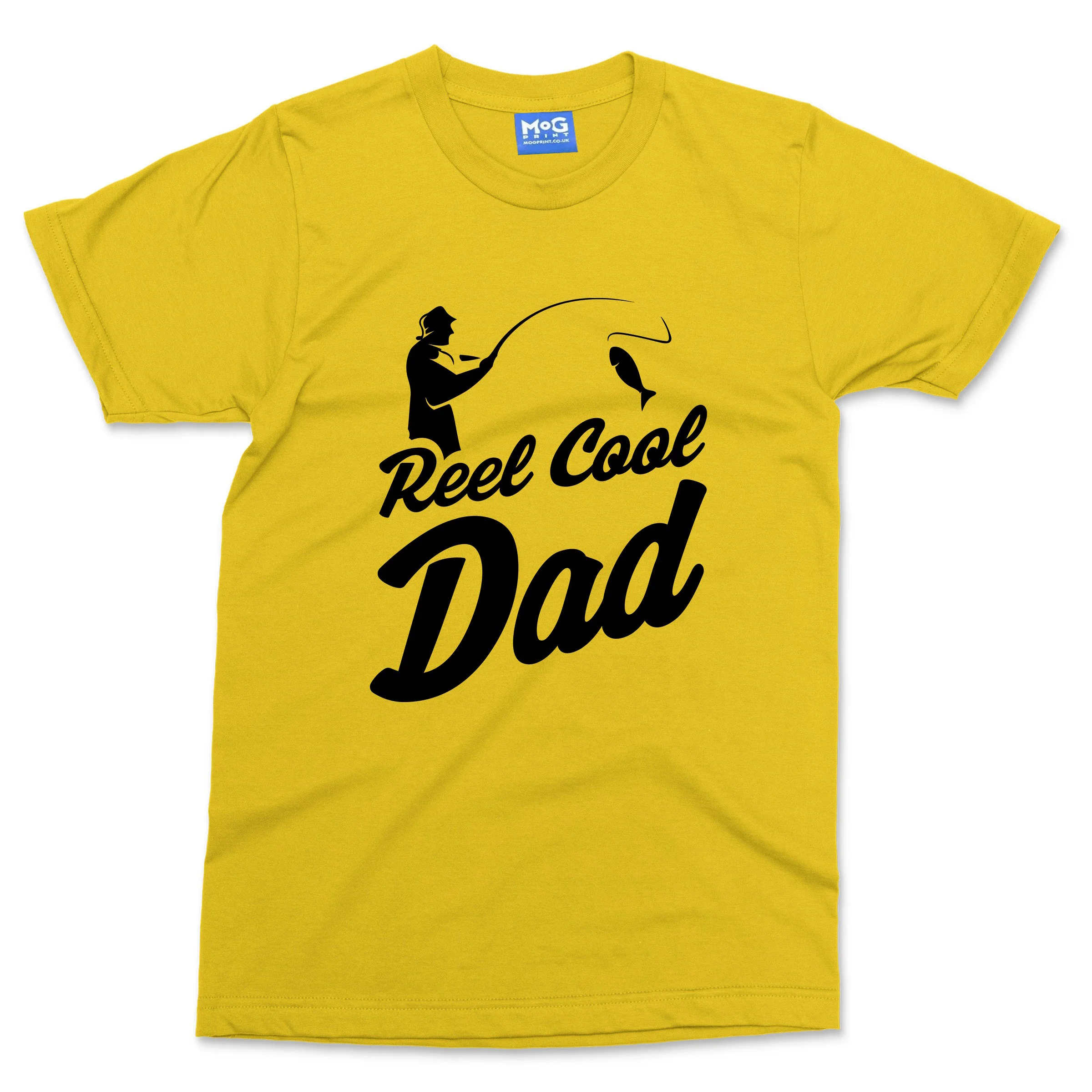 Reel Cool Dad T-shirt Funny Father's Fishing Camping Gift Angling Fisherman Tee - Image 10