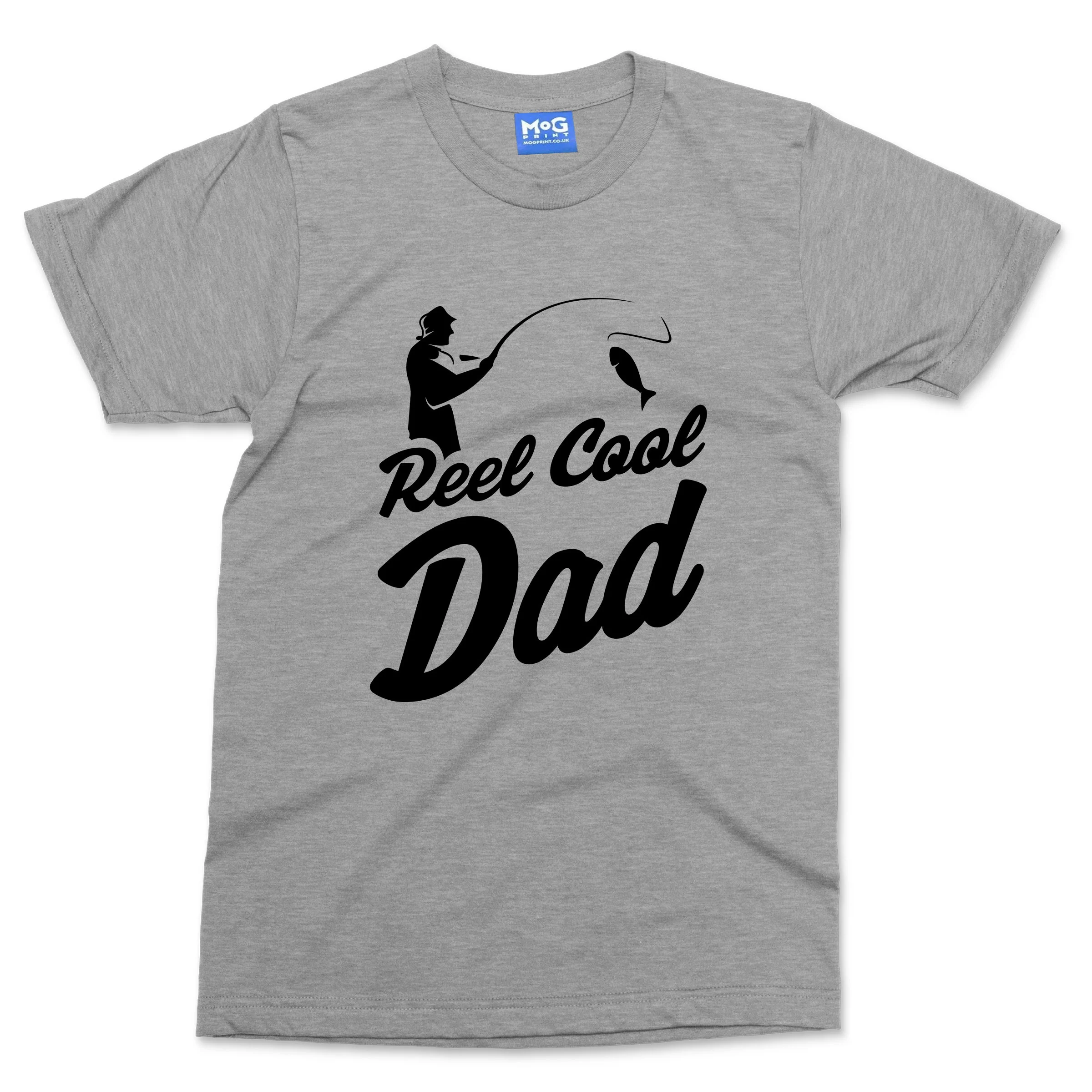 Reel Cool Dad T-shirt Funny Father's Fishing Camping Gift Angling Fisherman Tee - Image 5