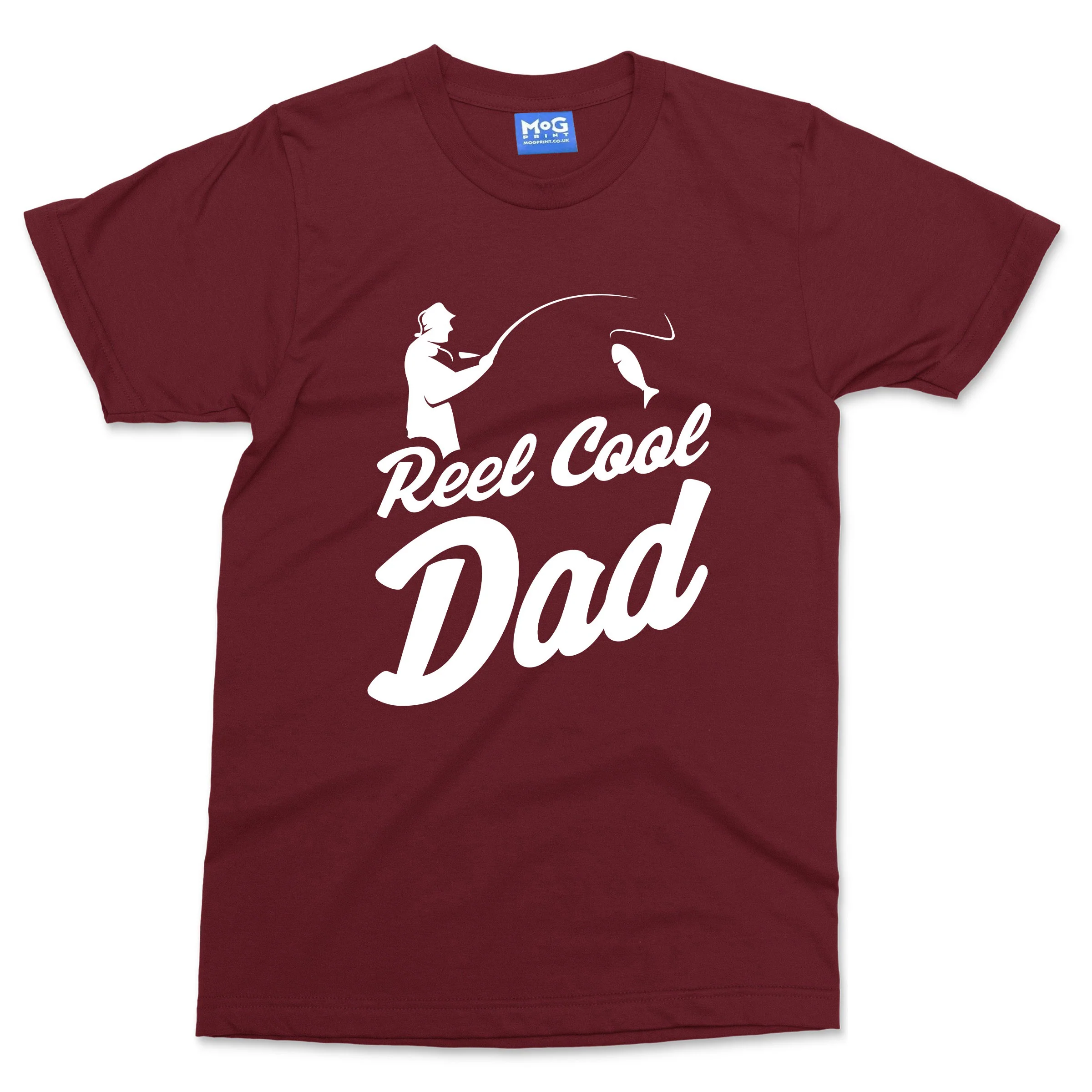 Reel Cool Dad T-shirt Funny Father's Fishing Camping Gift Angling Fisherman Tee - Image 7