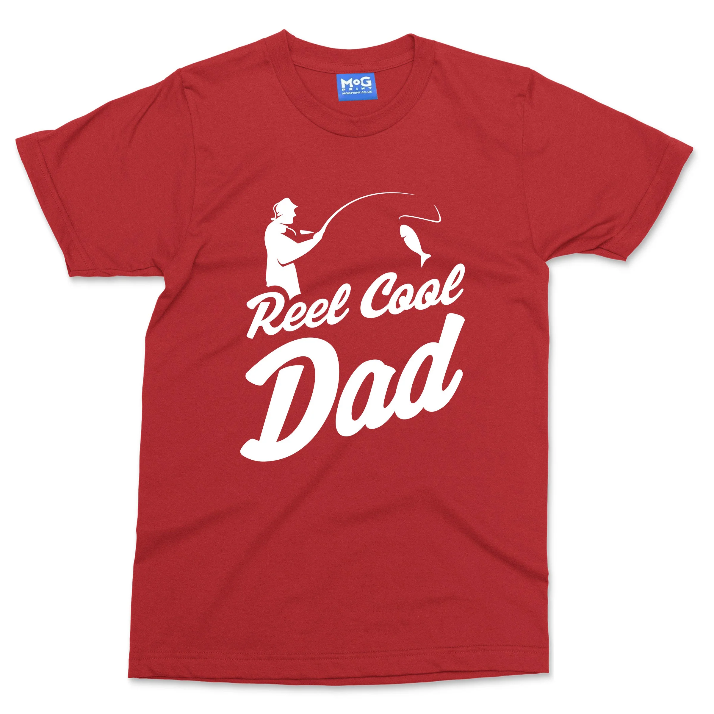 Reel Cool Dad T-shirt Funny Father's Fishing Camping Gift Angling Fisherman Tee - Image 8