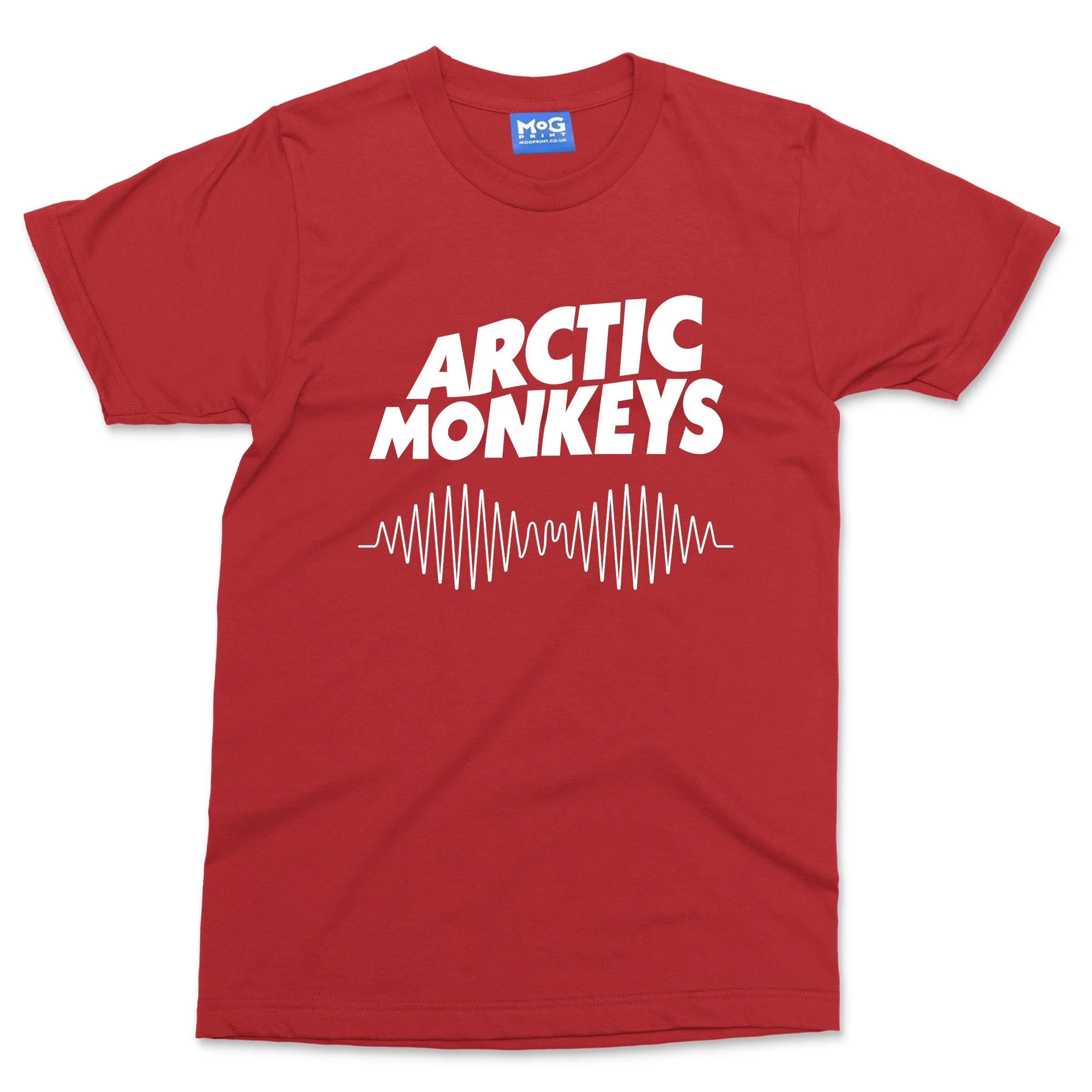 Retro Arctic Monkey Logo T-shirt Rock Band Music Festival Concert Gift Rave Top - Image 7