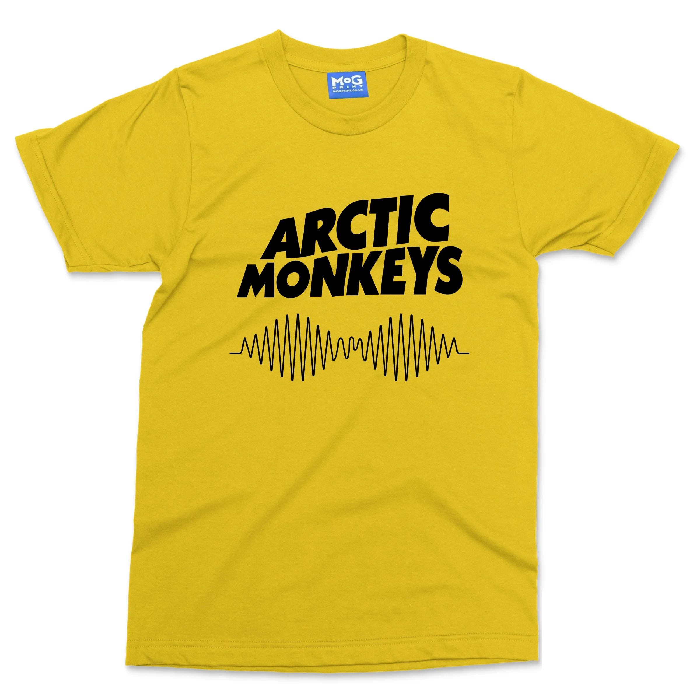 Retro Arctic Monkey Logo T-shirt Rock Band Music Festival Concert Gift Rave Top - Image 8