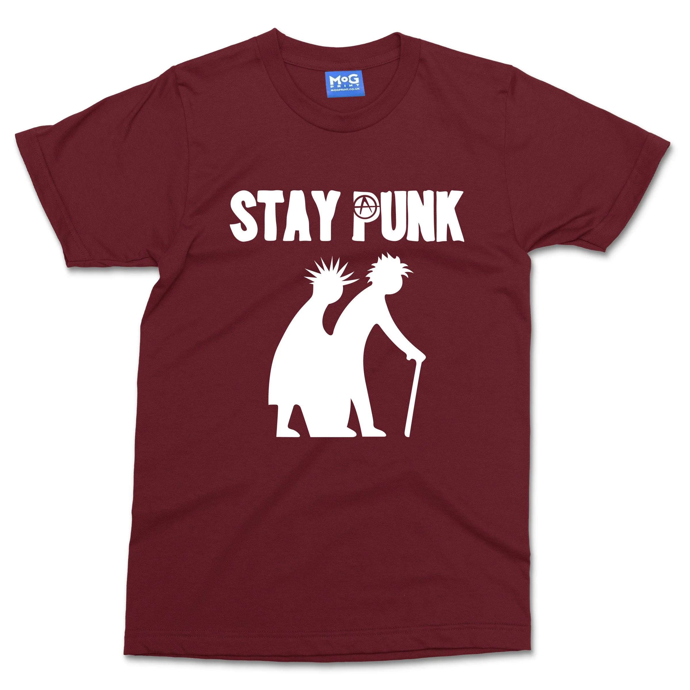 Retro Cool Stay Punk T-shirt Rock Festival Music Concert Rockstar Fashion Dress - Image 6