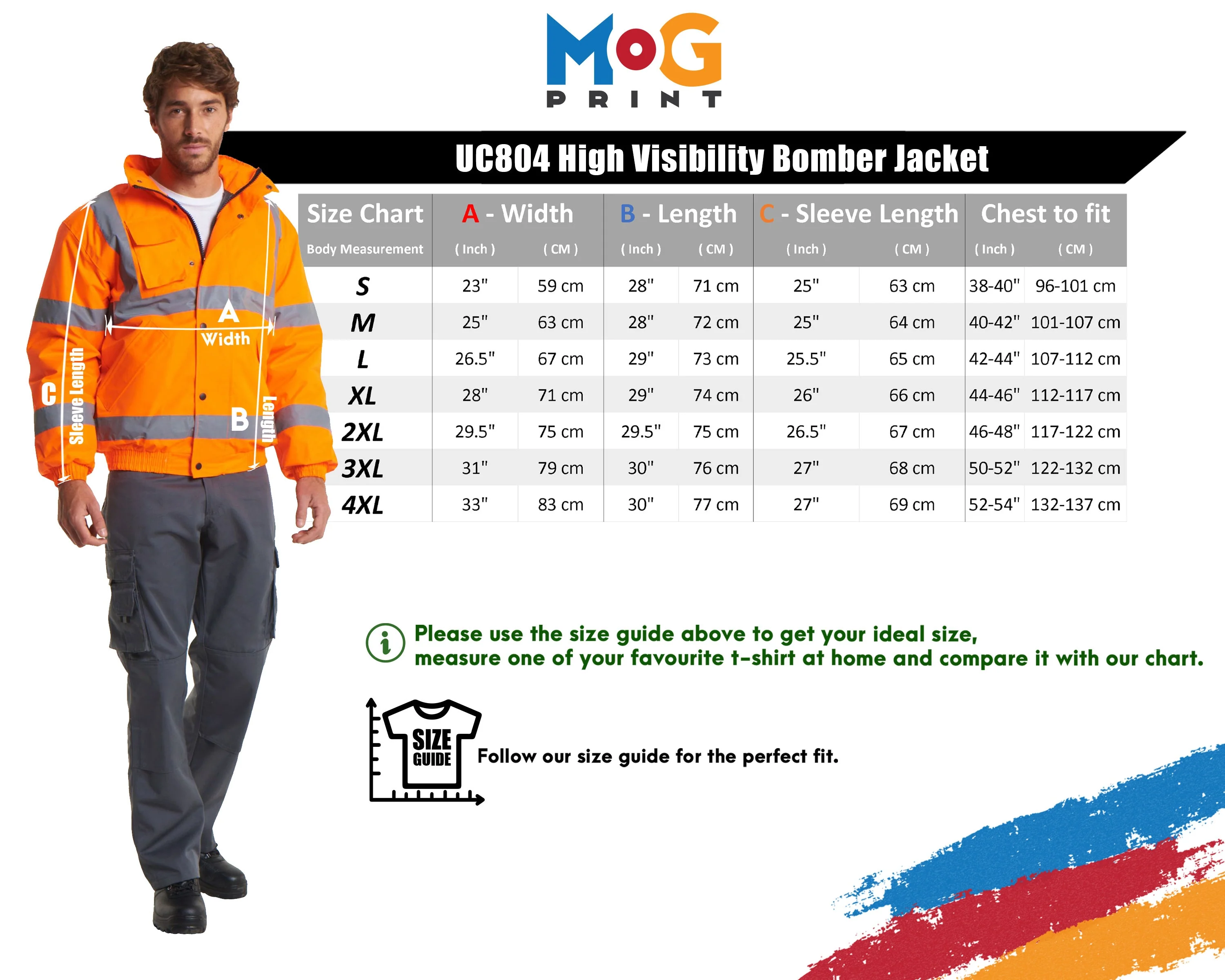 Road Awareness Hi Vis Bomber Jacket Please Slow Down Car Drivers Construction Warning Safety Reflective Hi Viz Jacket Coat Animal Protection - Image 6