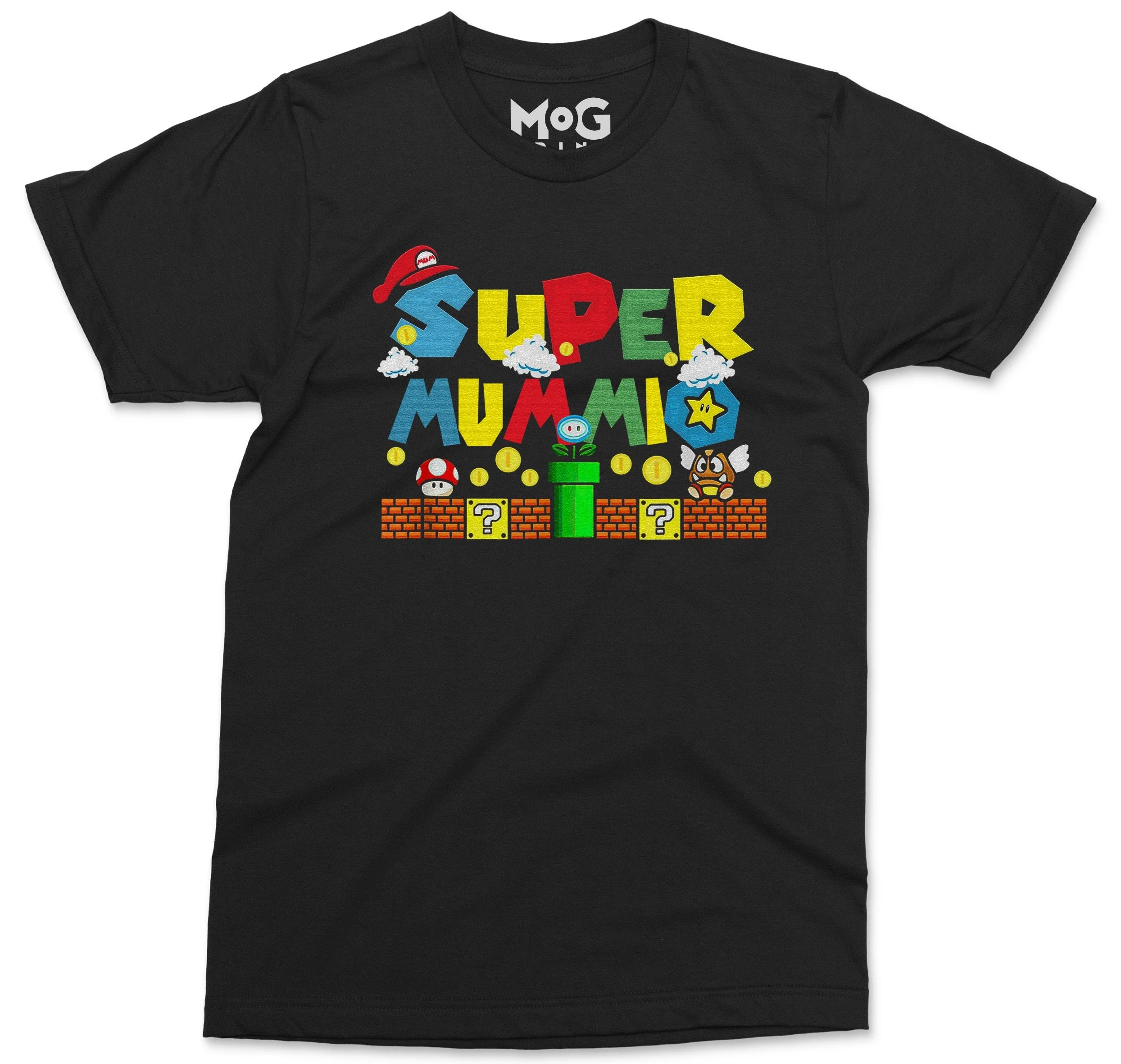 SUPER Mummio Daddio Kiddo T-SHIRT Mum/Dad/Papa/Kid Family MATCHING Super Mothers Day/Fathers Mummy Daddy Son Boys/Girls Mommio Gift Tee Tops - Image 6