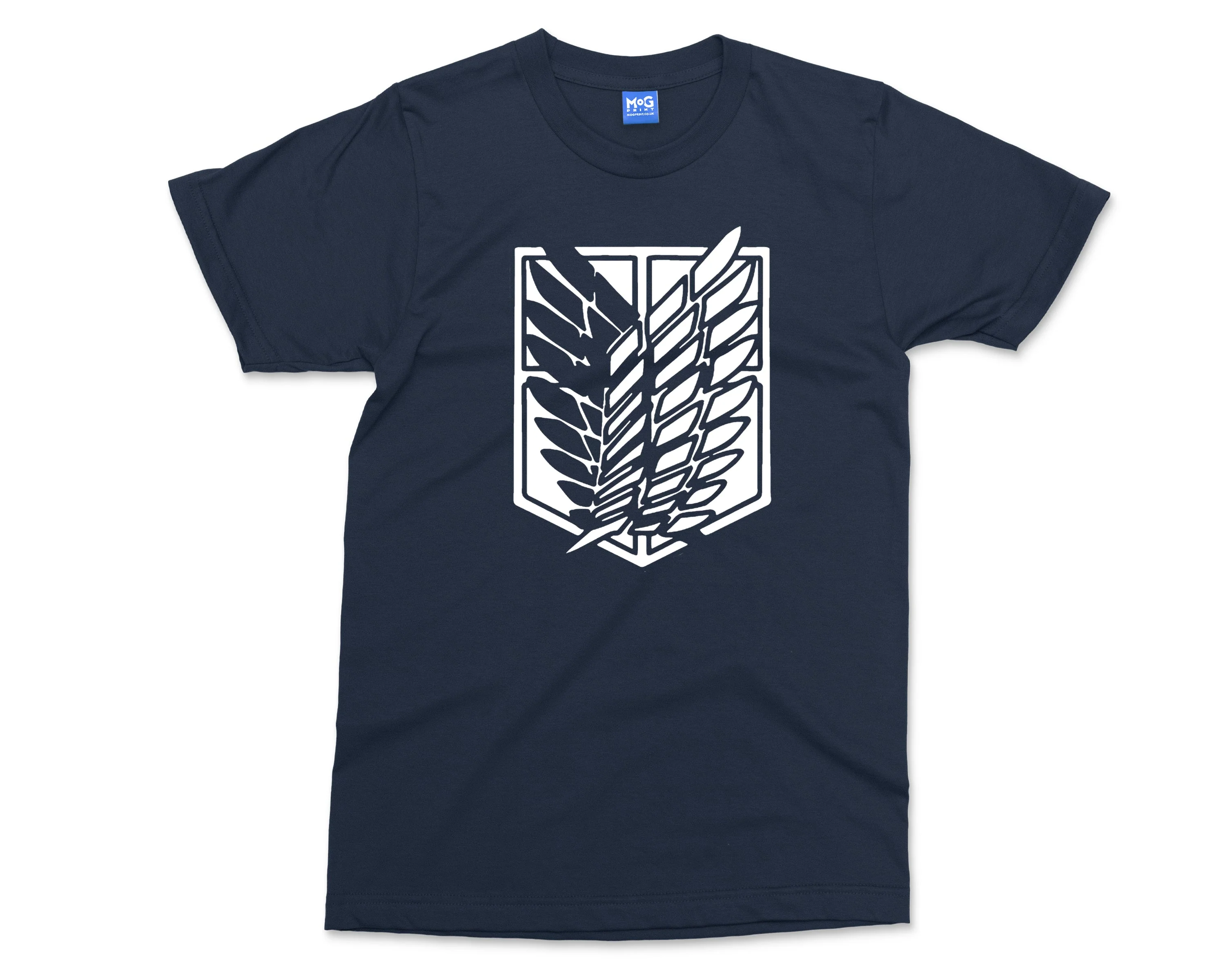 Survey Corps AOT logo T-shirt Attack on Titan Anime Manga Gift Japan Tee - Unisex - Image 3