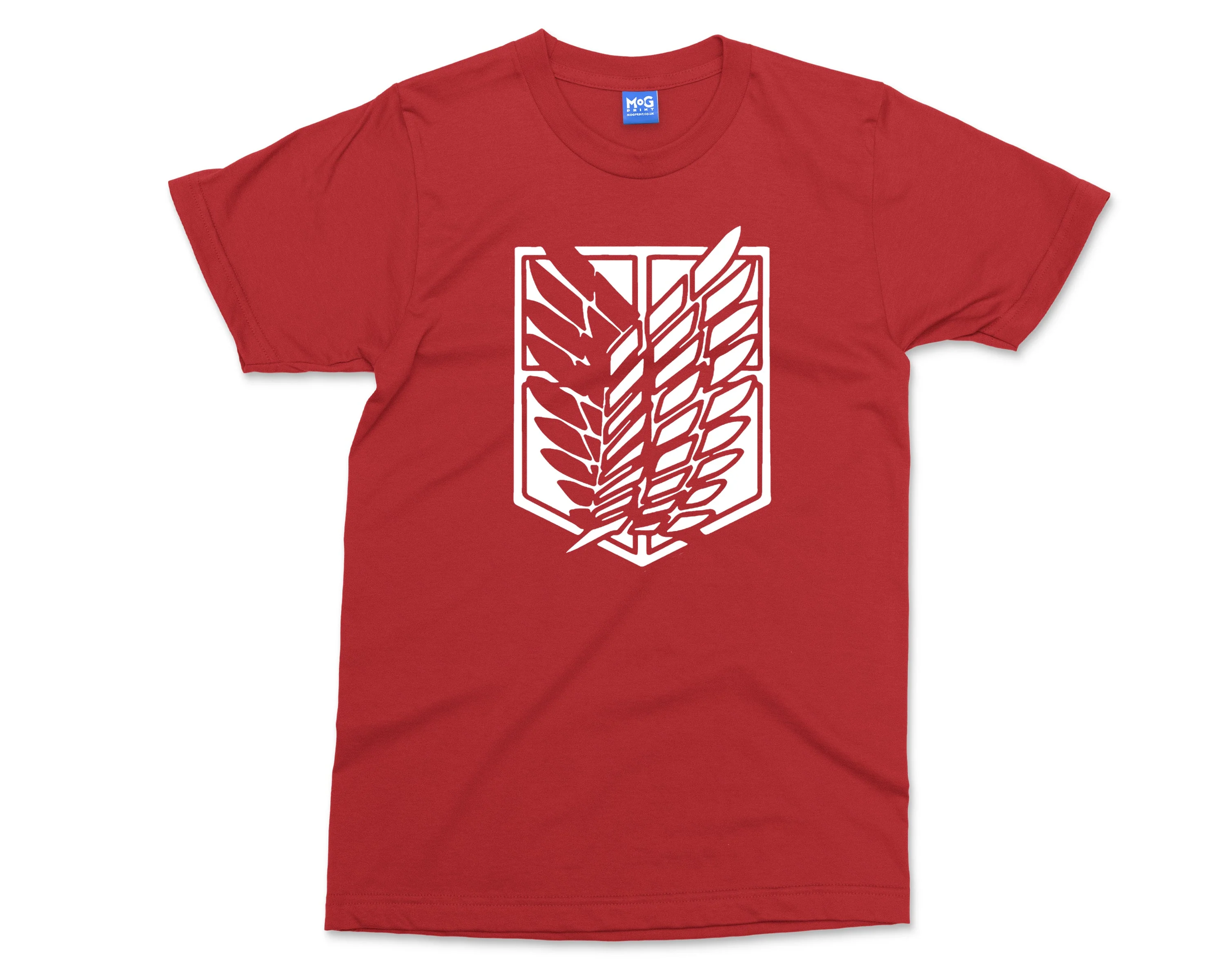 Survey Corps AOT logo T-shirt Attack on Titan Anime Manga Gift Japan Tee - Unisex - Image 4