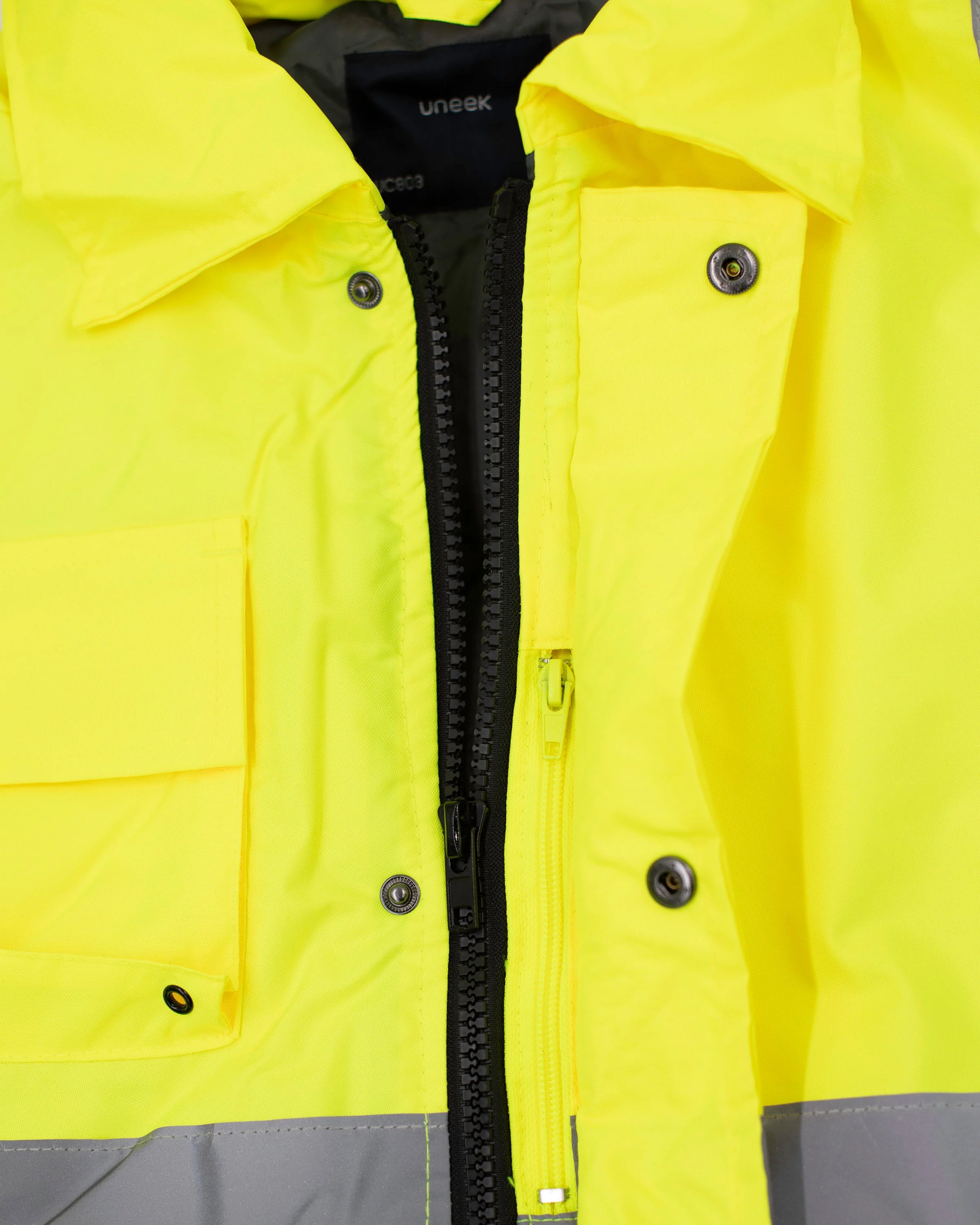 Tractor Driver High Visibility Jacket, Hi Vis Viz Farmer Coat, Farm Agriculture Farming Work Workwear Labour, Visibility Coat Fleece UK - Image 5