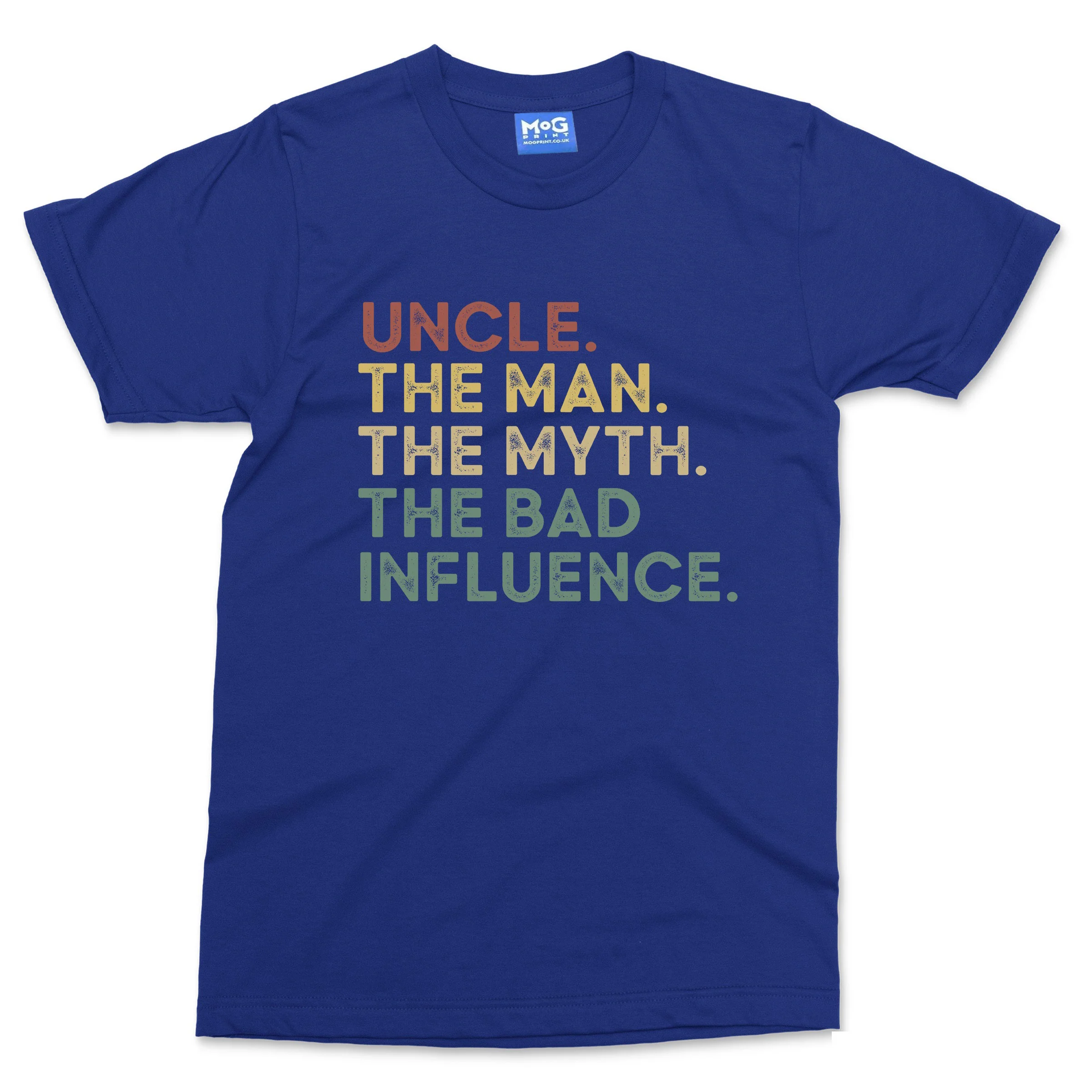 Uncle Gift T-shirt The Man Myth Legend Funny Family Tee Fathers Day Dad Mens Top - Image 10