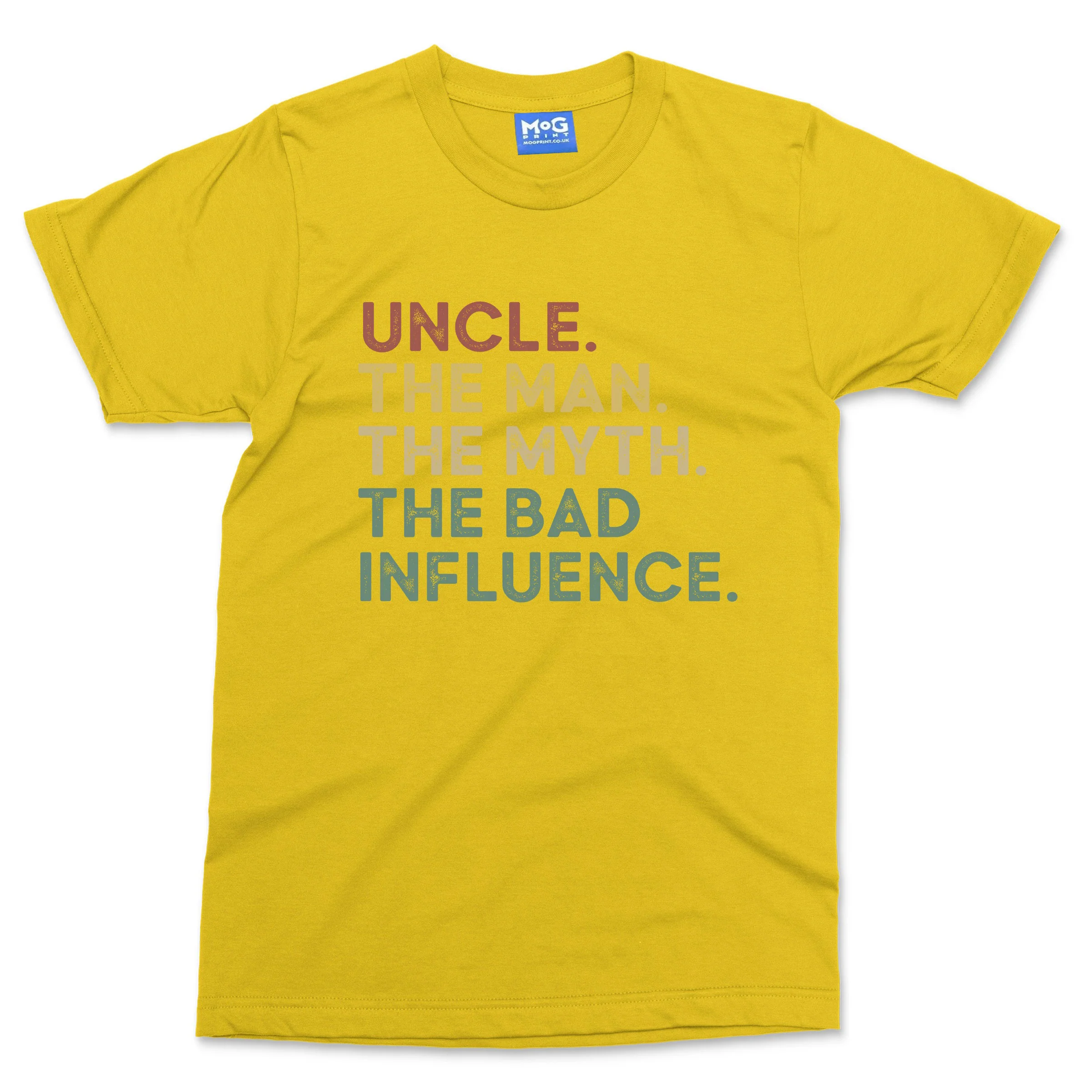 Uncle Gift T-shirt The Man Myth Legend Funny Family Tee Fathers Day Dad Mens Top - Image 11