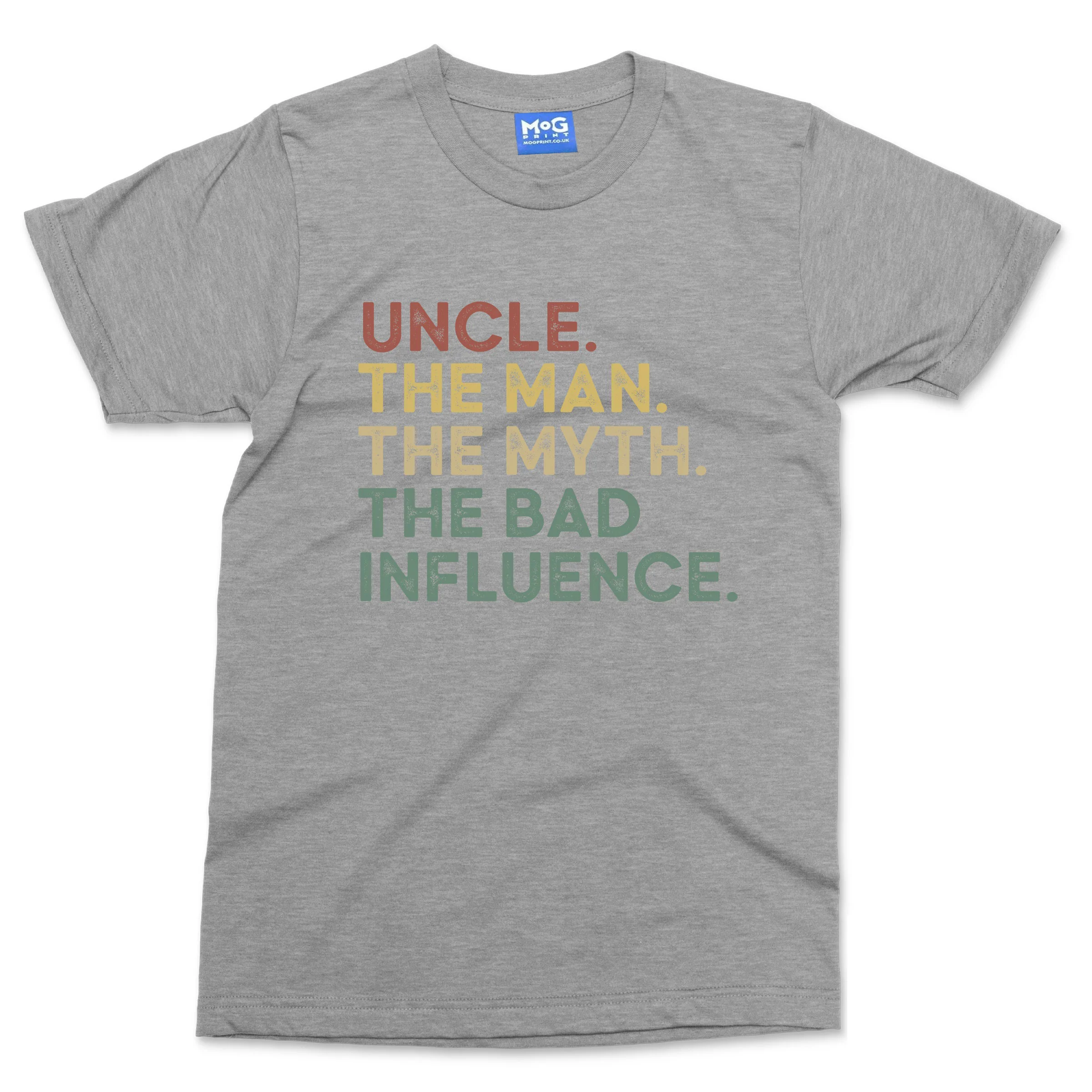 Uncle Gift T-shirt The Man Myth Legend Funny Family Tee Fathers Day Dad Mens Top - Image 5