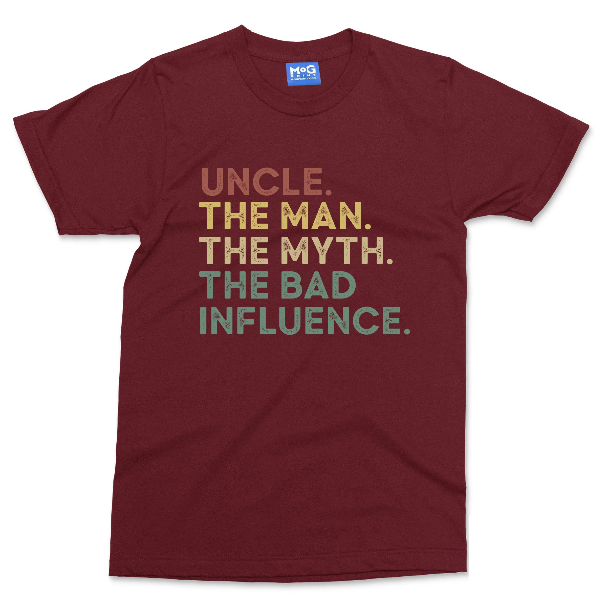 Uncle Gift T-shirt The Man Myth Legend Funny Family Tee Fathers Day Dad Mens Top - Image 6