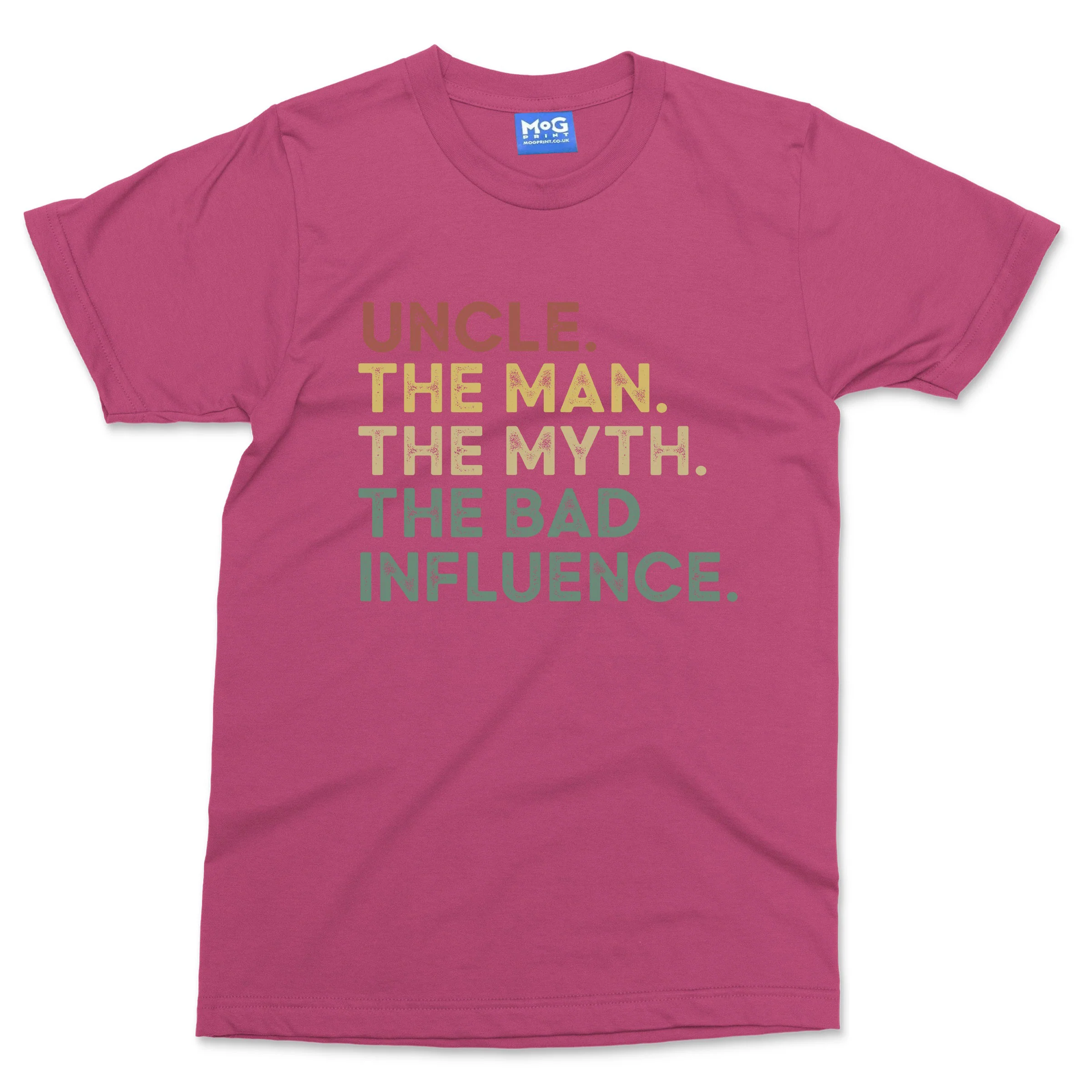 Uncle Gift T-shirt The Man Myth Legend Funny Family Tee Fathers Day Dad Mens Top - Image 7