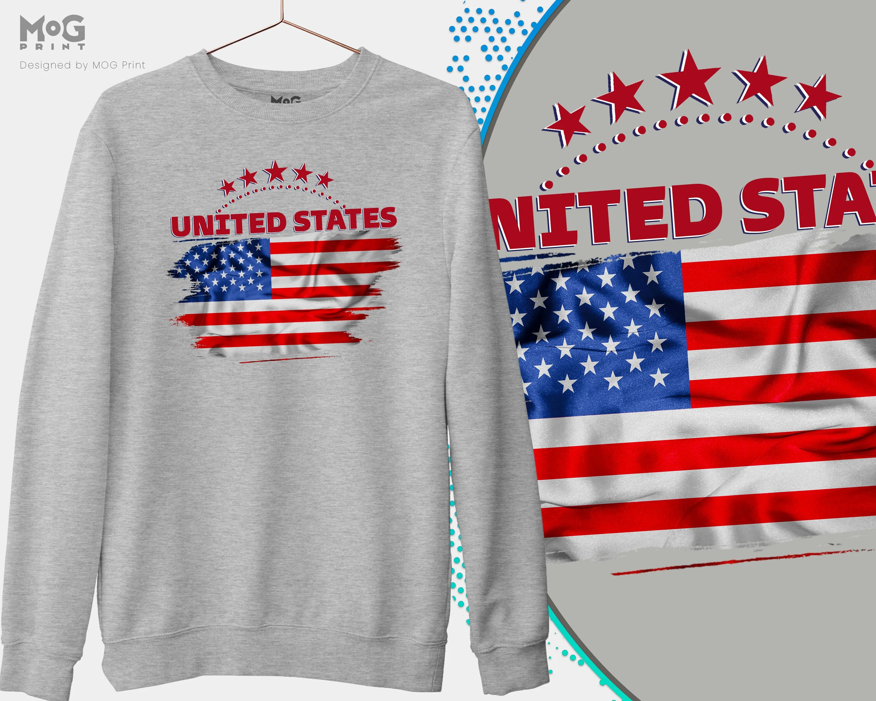 USA World Soccer Cup Jumper USA Soccer Sweat Shirt World Champ United States Sweater World Football Cup USA Flag Patriotic Sweat Shirt Gift - Image 3