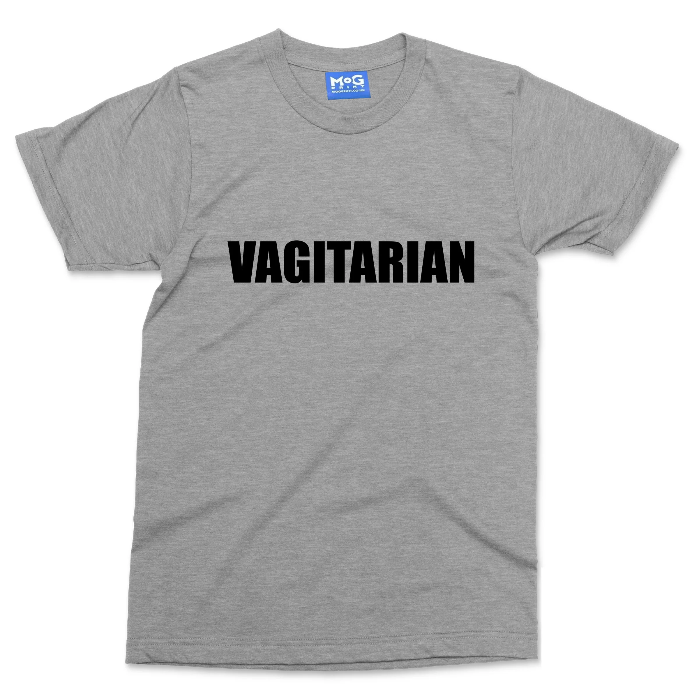 VAGITARIAN Slogan T-shirt Funny Rude Adult Tee Vegetarian Vegan Joke Top - Image 4