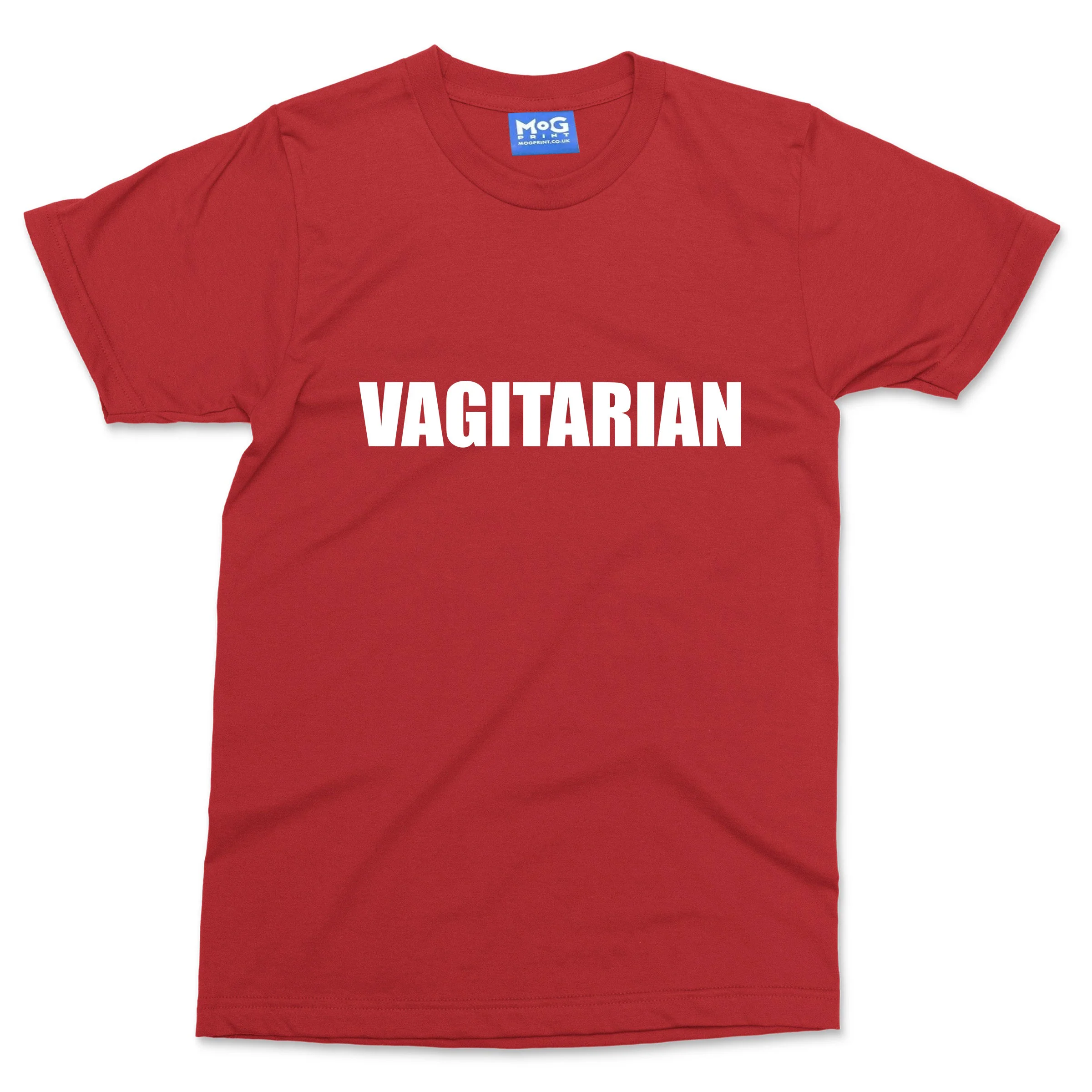 VAGITARIAN Slogan T-shirt Funny Rude Adult Tee Vegetarian Vegan Joke Top - Image 5