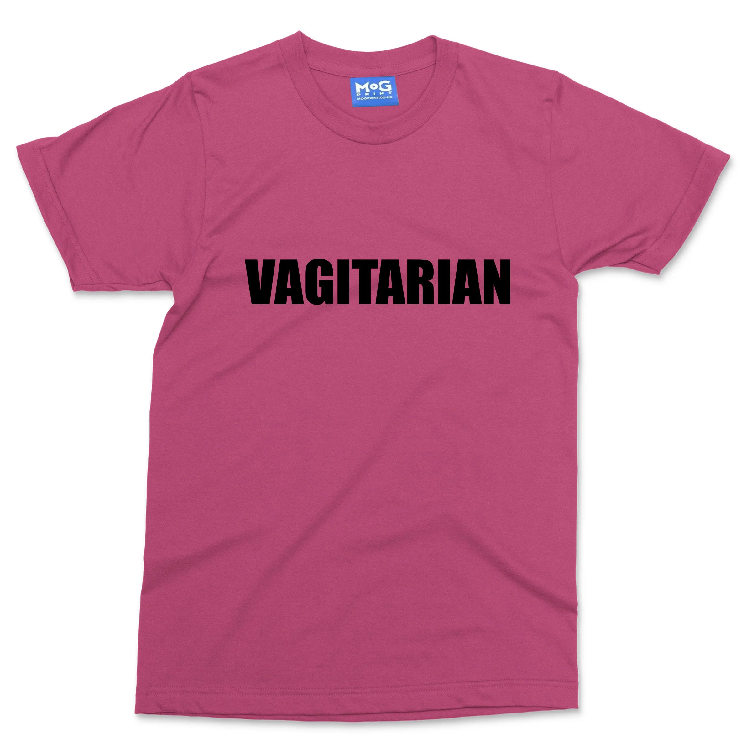 VAGITARIAN Slogan T-shirt Funny Rude Adult Tee Vegetarian Vegan Joke Top - Image 7