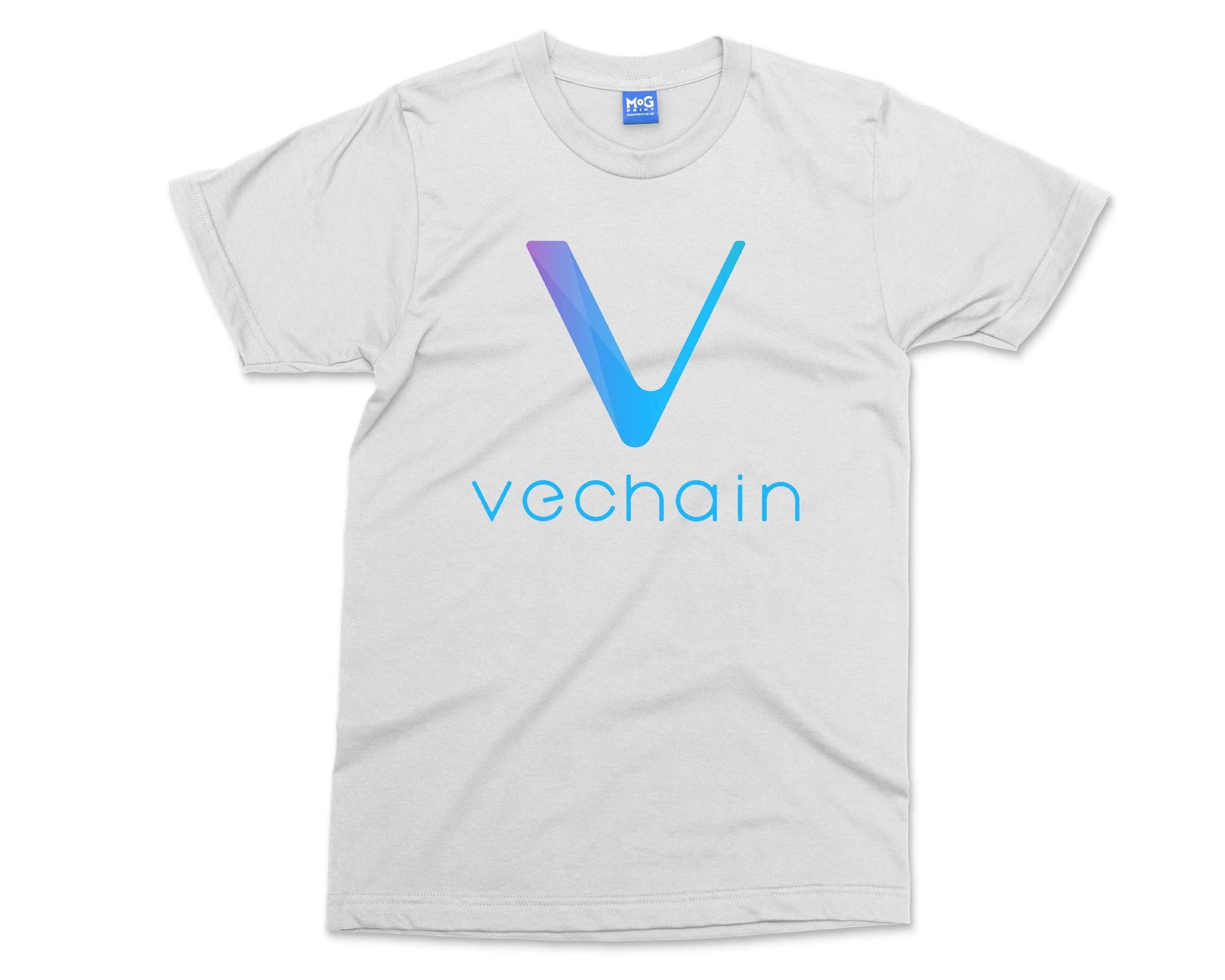 Vechain Logo T-shirt VET Crypto Investor Gift, Blockchain Technology, Cryptocurrency Coin Asser Investing Trader, Vechain Crypto Gift Tee - Image 3