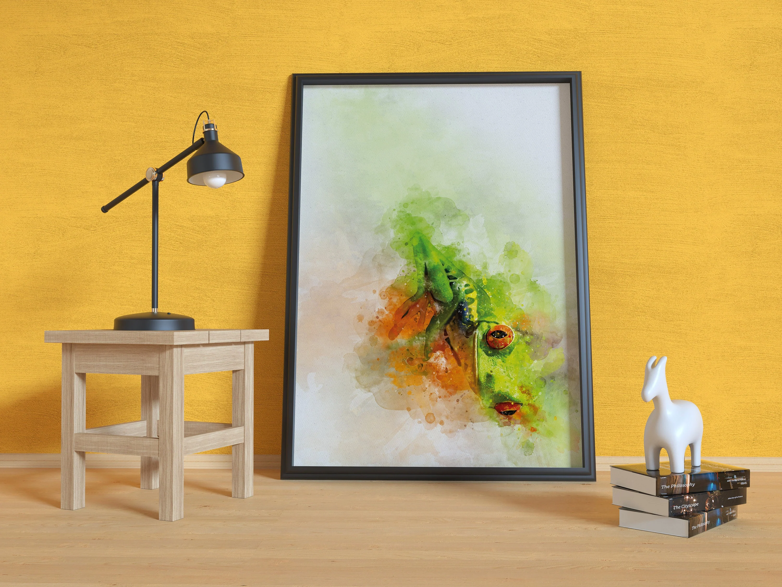 Watercolour Poster Portrait Styled Large Wall Art Poster Perfect Gift Home Decor, Premium Quality, Animal Poster Print from A4 - A0 - Image 8